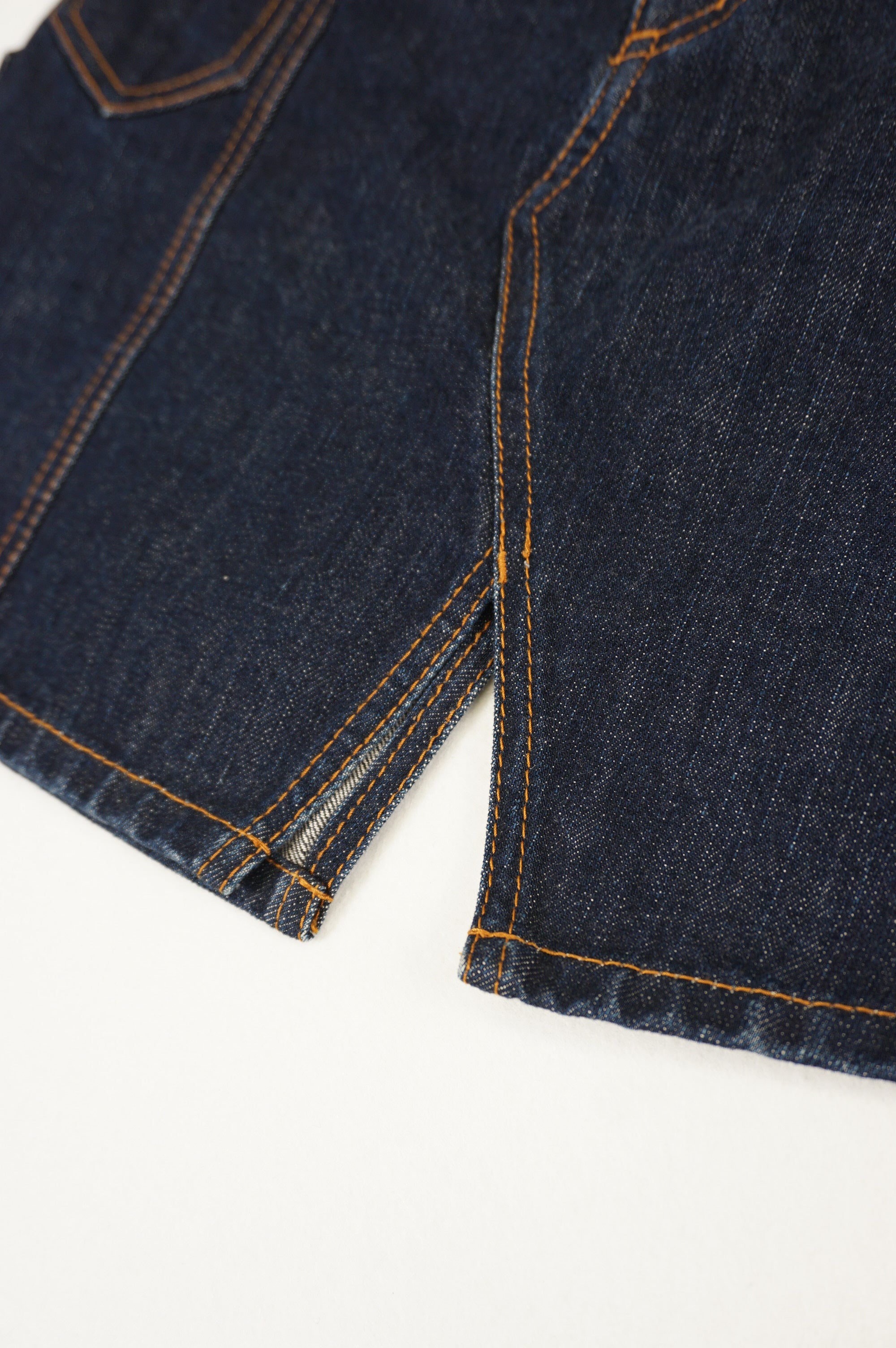 (29') JEAN PAUL GAULTIER SS02 Denim Mini Skirt