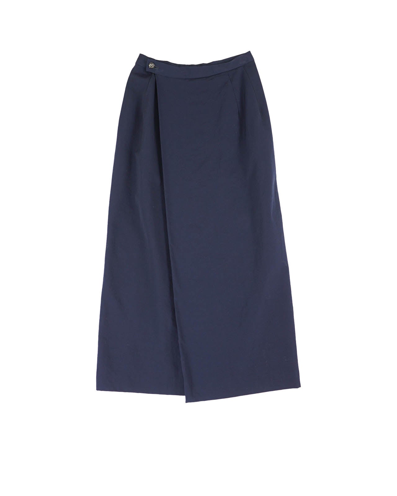 (25') IWISH Y'S BISH Navy Wrapped Skirt
