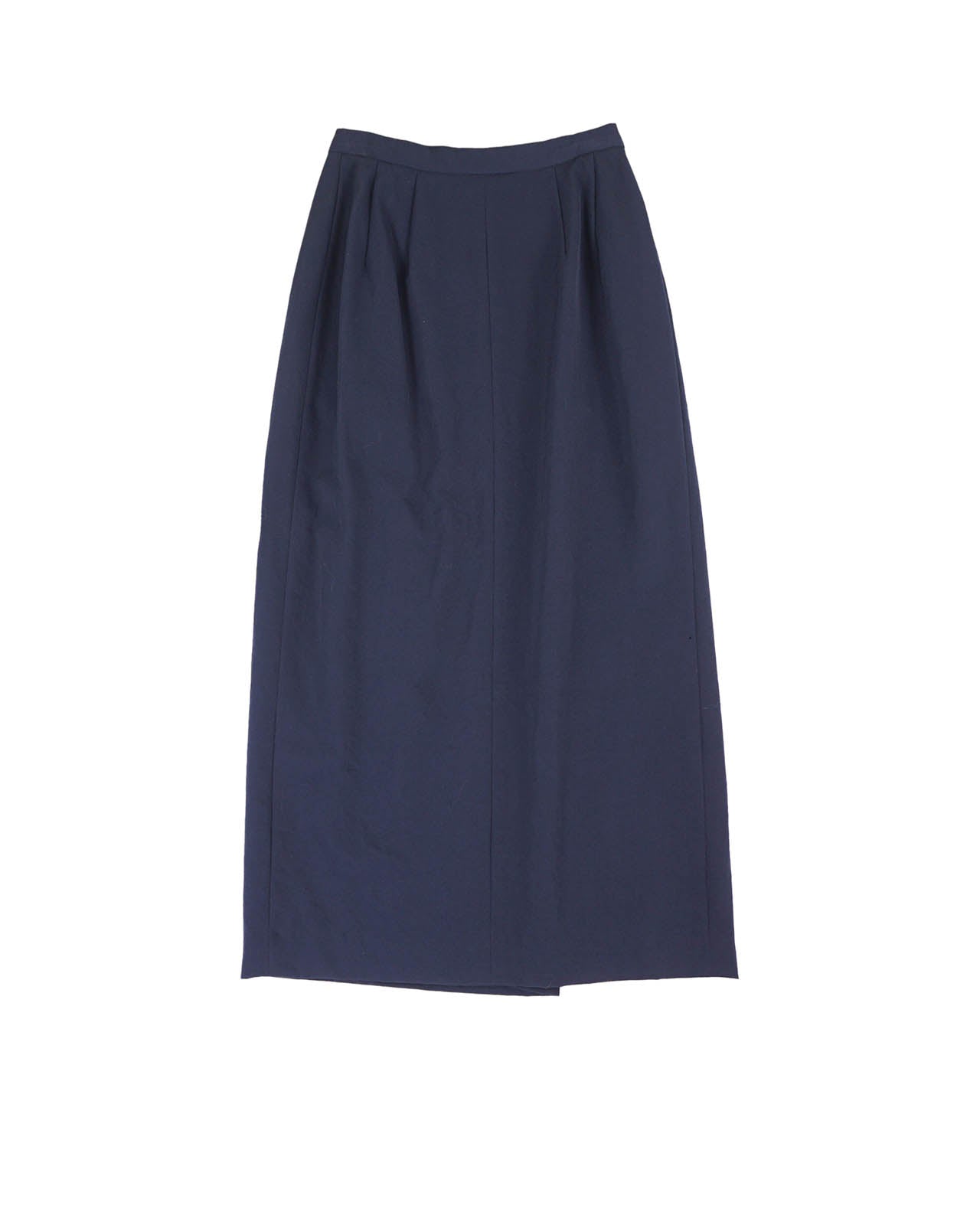 (25') IWISH Y'S BISH Navy Wrapped Skirt