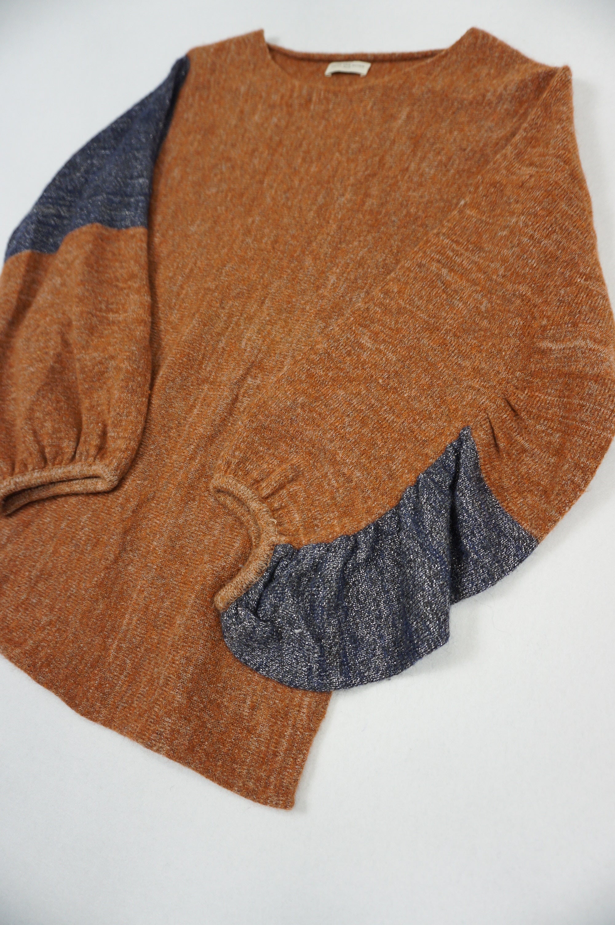 (M) DRIES VAN NOTEN Wool-Alpaca Panel Knit Sweater
