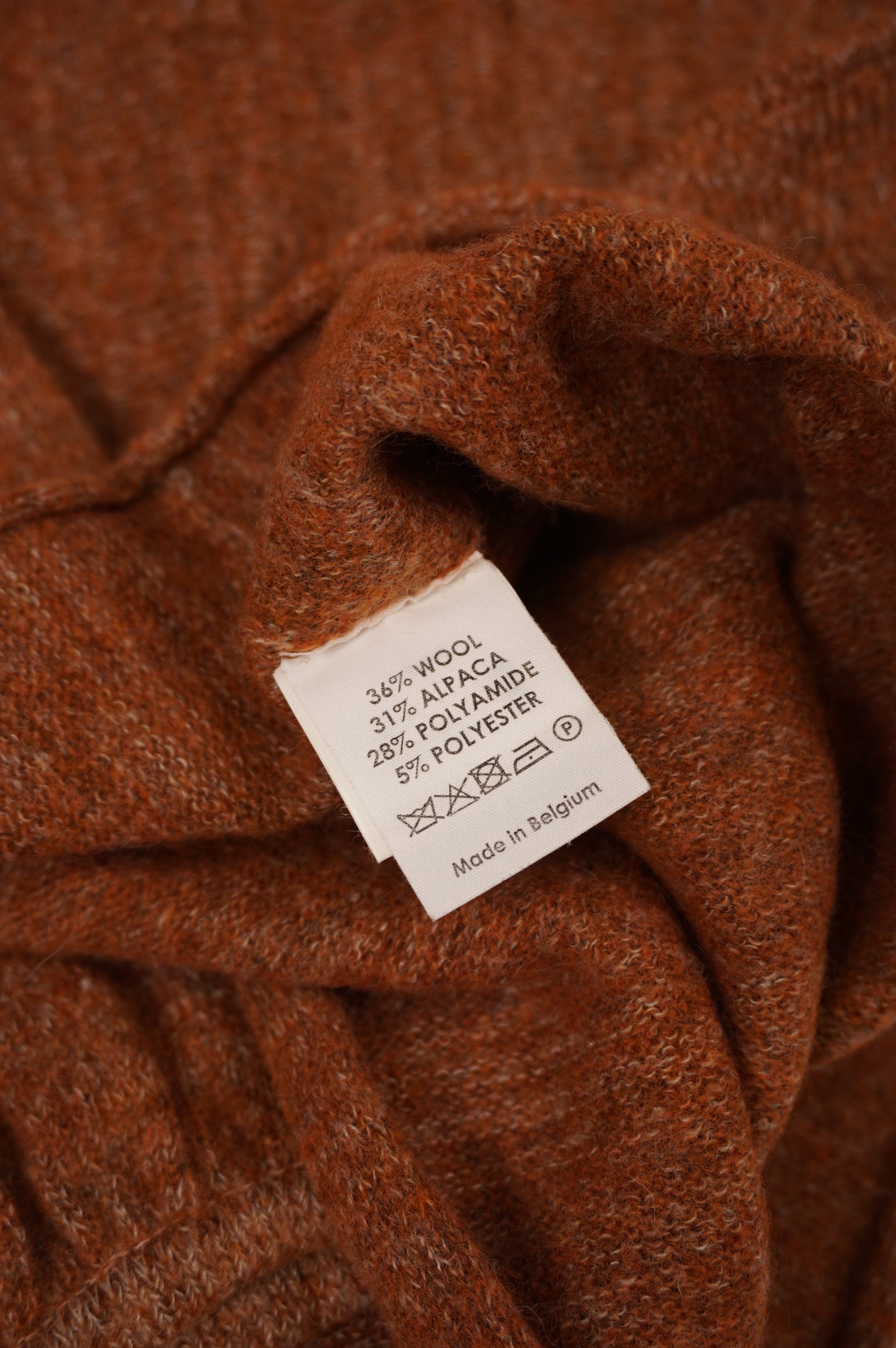 (M) DRIES VAN NOTEN Wool-Alpaca Panel Knit Sweater