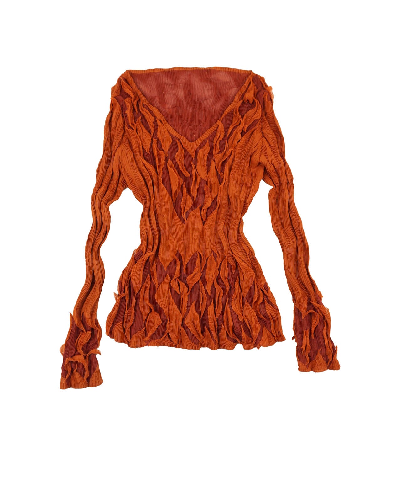 (S) ISSEY MIYAKE FÊTE 2007 Shredded-Pleat Top