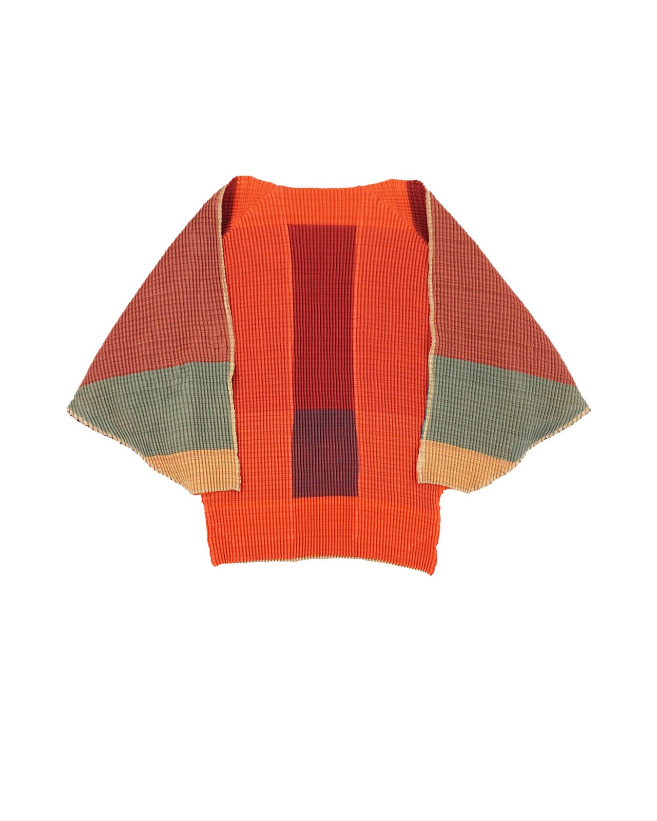 (M/L) ISSEY MIYAKE Reversible Pleated Haori