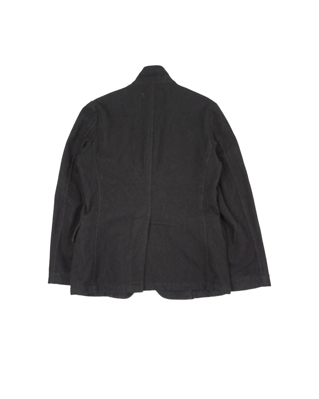 (M) CABANE de ZUCCa Structured Blazer w/ Bendable Wire Panel