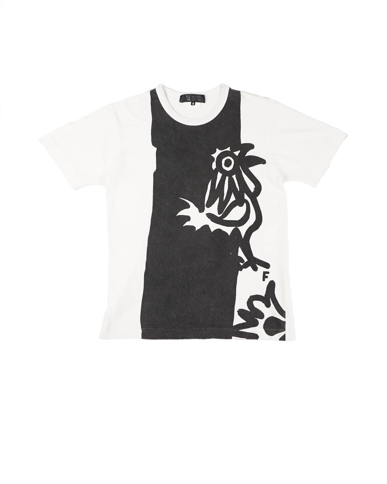 (S) COMME DES GARCONS BLACK Graphic Tee