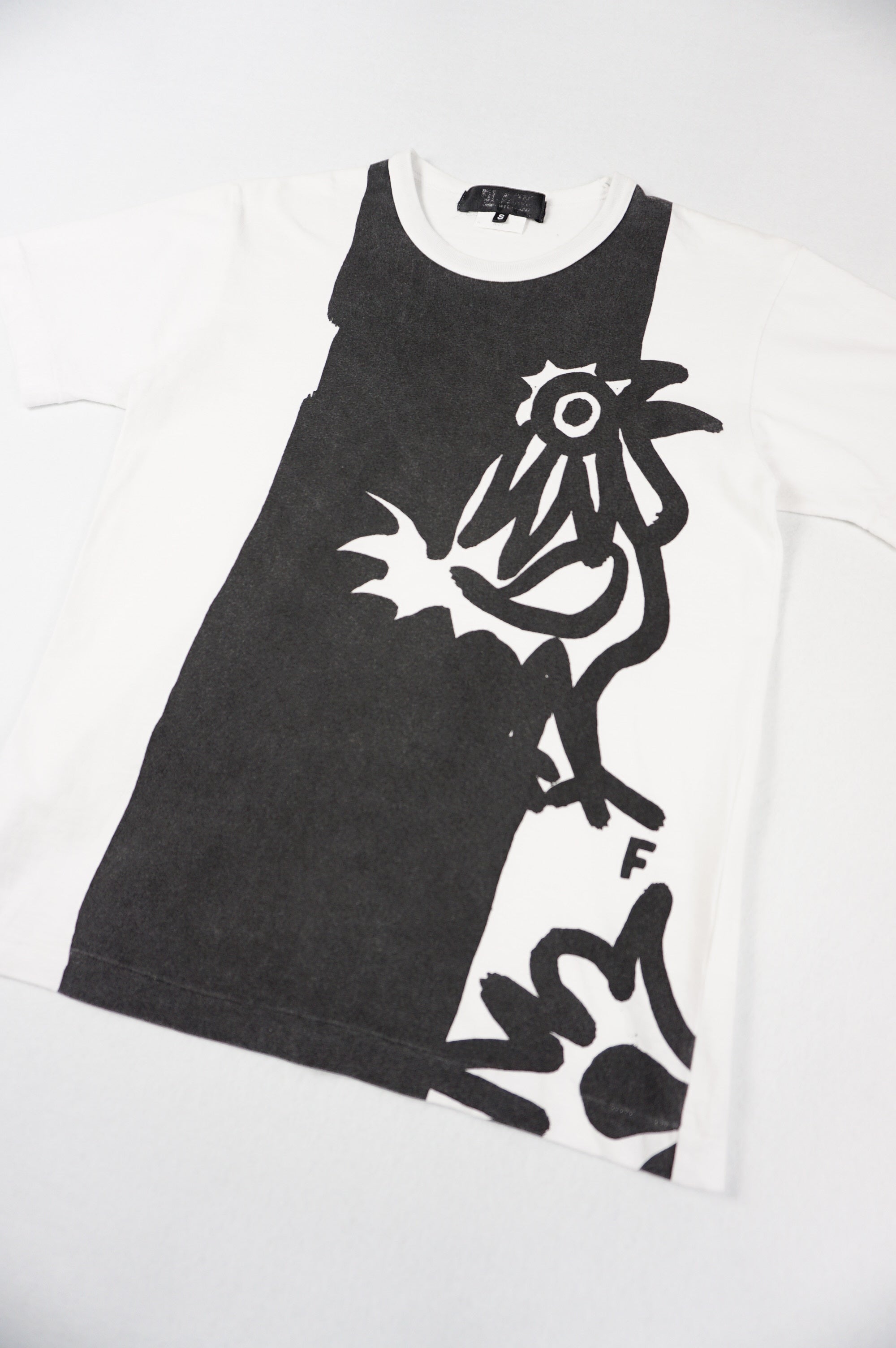 (S) COMME DES GARCONS BLACK Graphic Tee