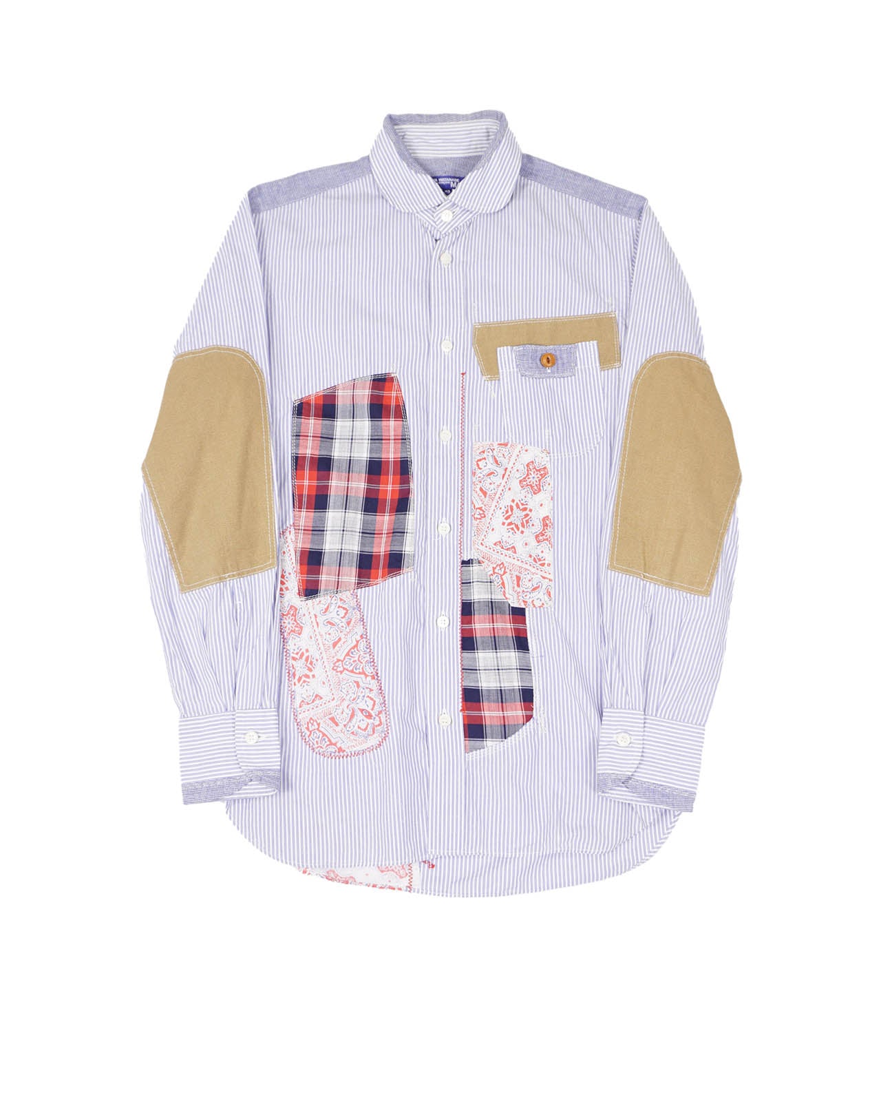 (S/M) JUNYA WATANABE COMME DES GARCONS AD2011 Patchwork Shirt