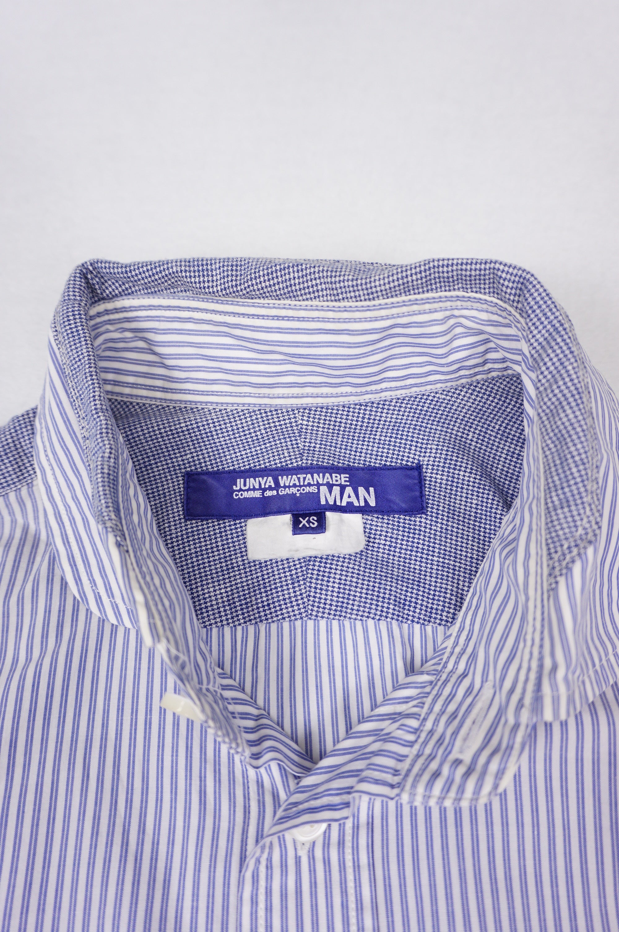 (S/M) JUNYA WATANABE COMME DES GARCONS AD2011 Patchwork Shirt