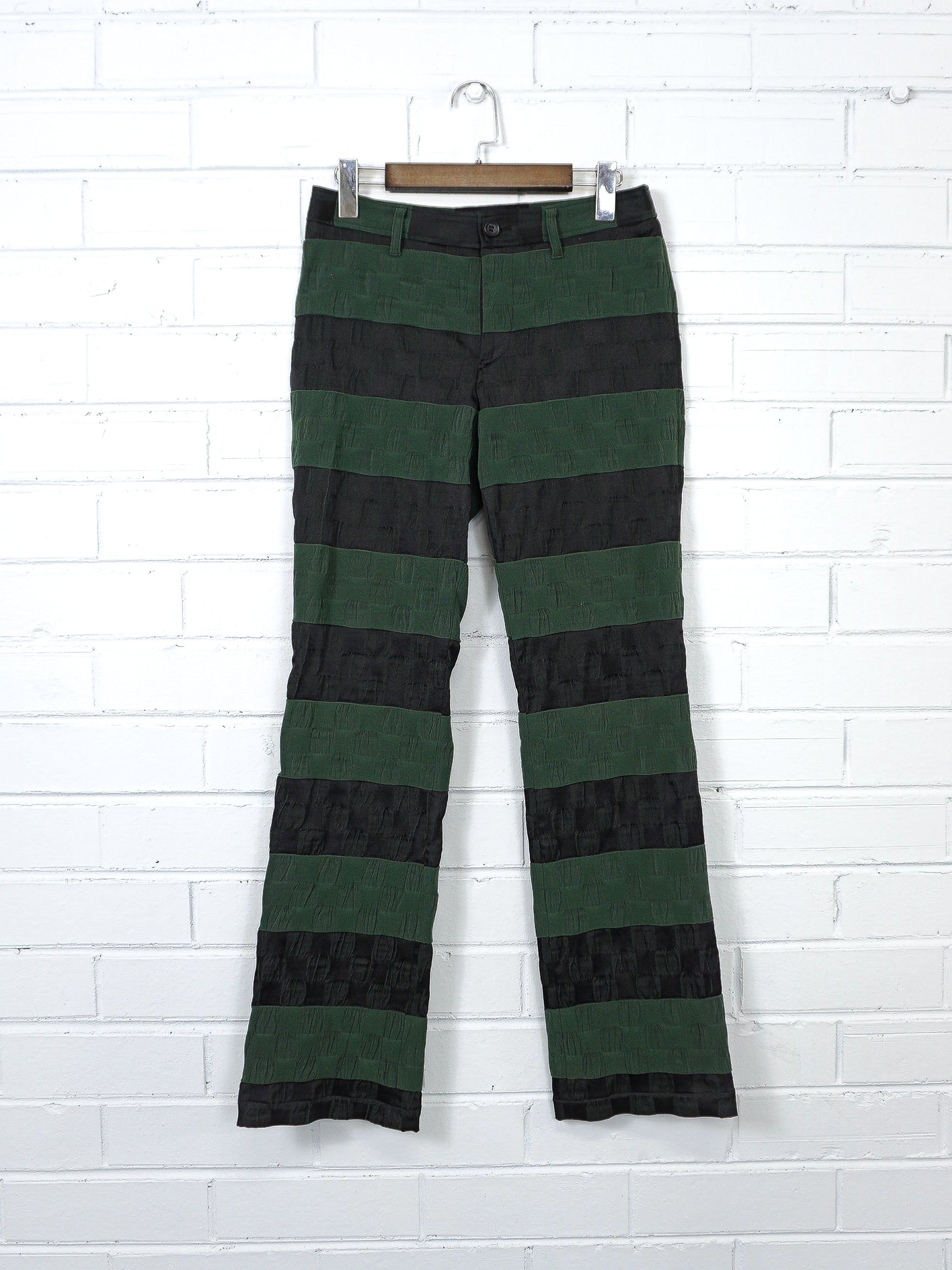 (32") ISSEY MIYAKE AW13 Textured Panel Trousers