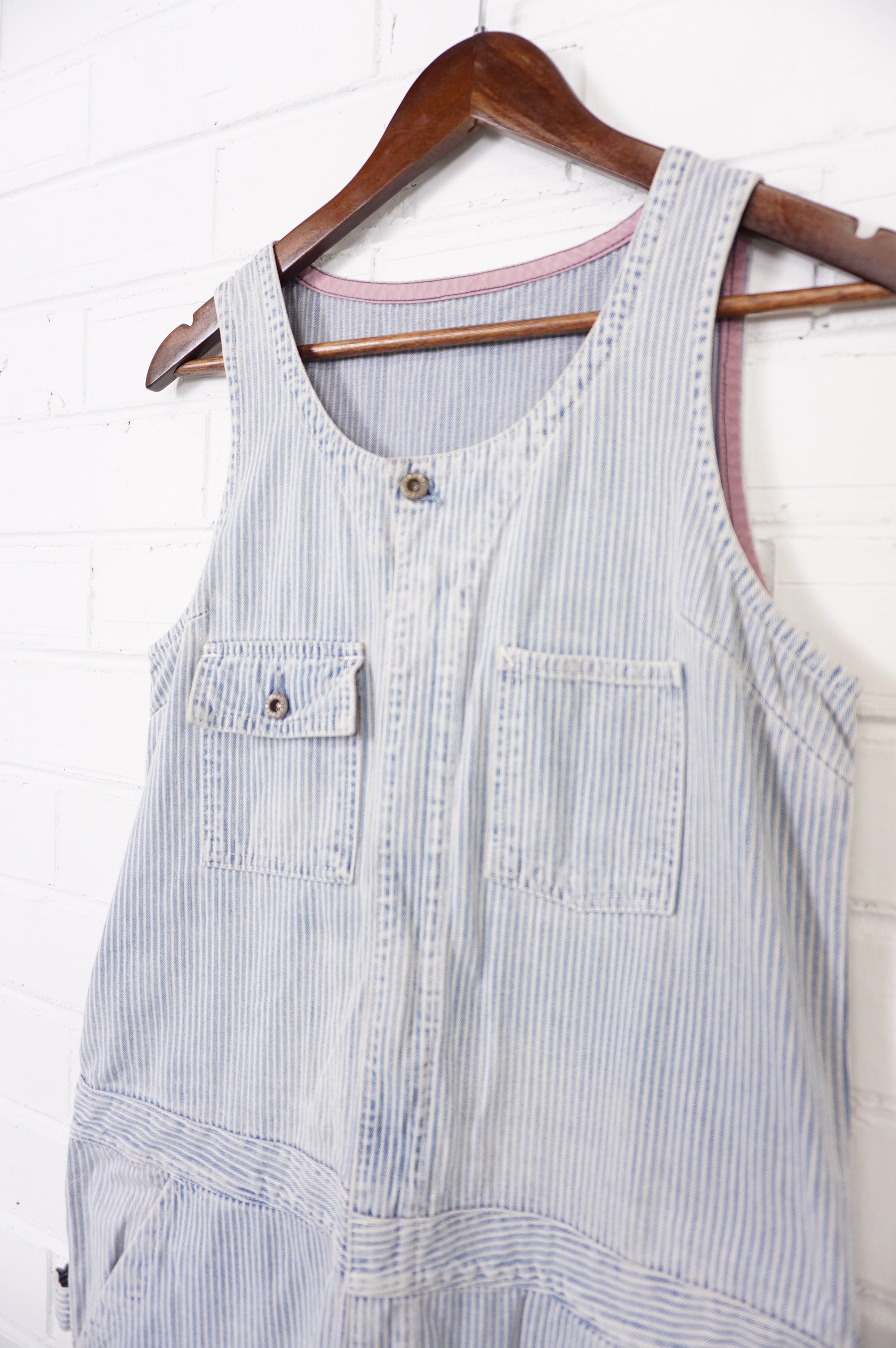 KAPITAL Washed Hickory Denim Overall
