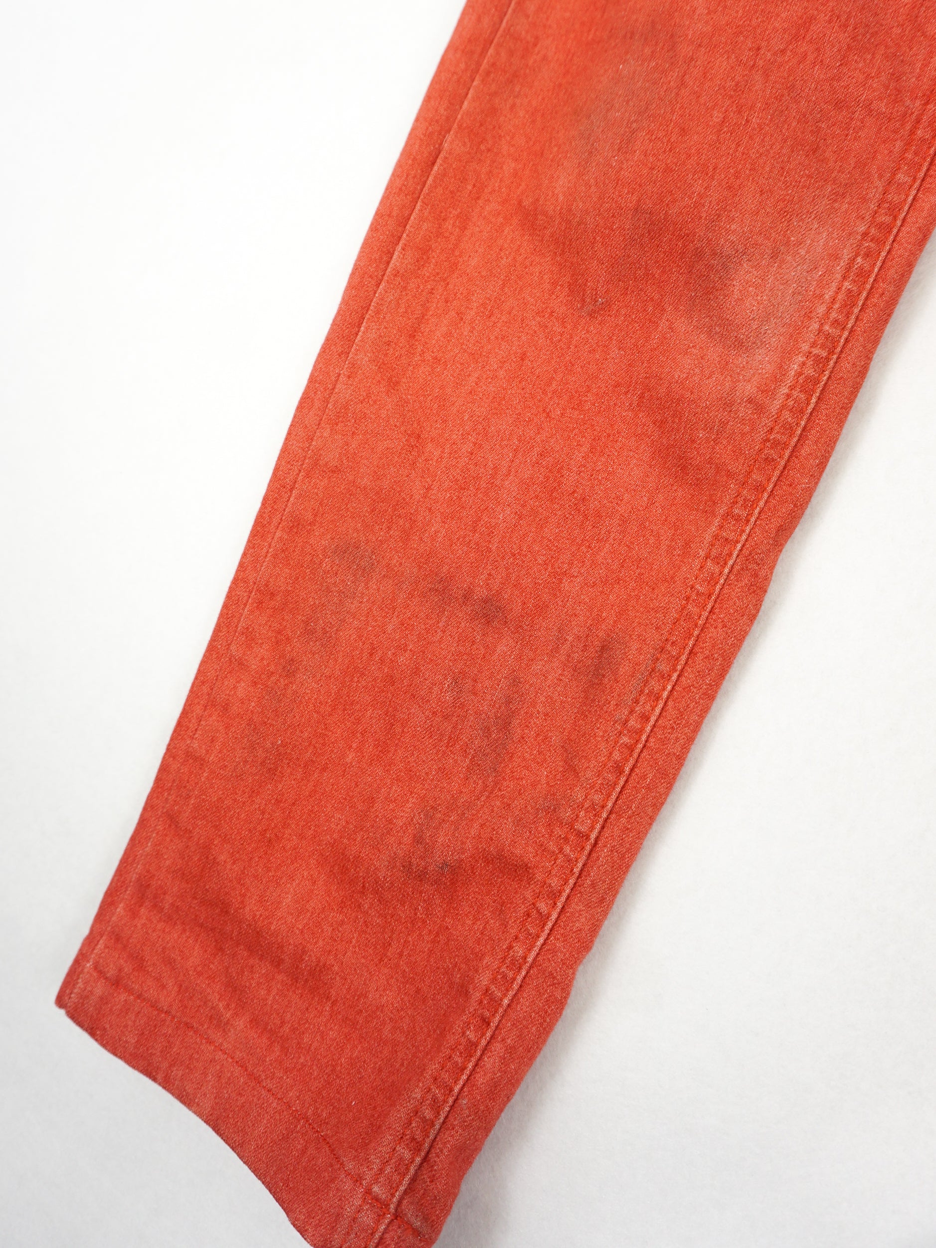 (32") RAF by Raf Simons AW12 Red Denim Pants