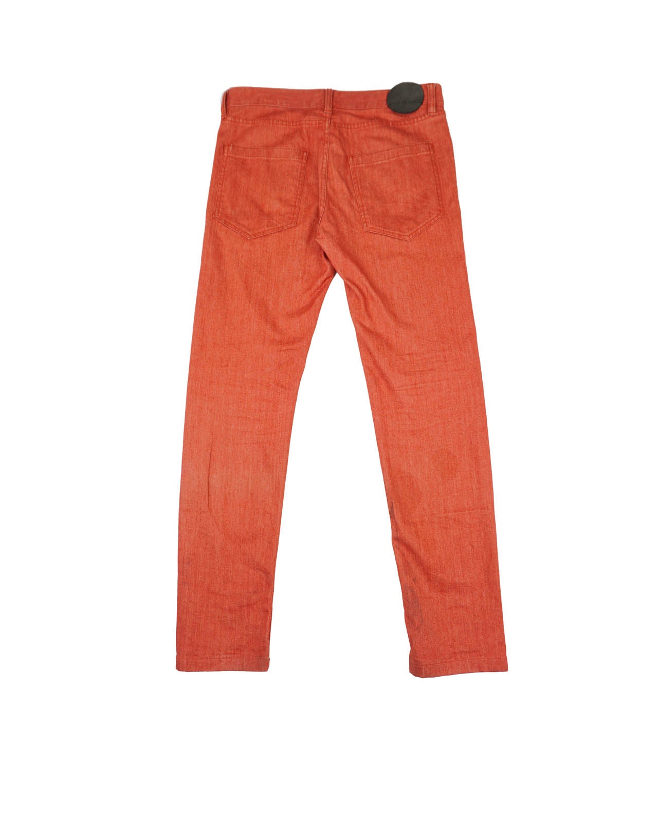 (32") RAF by Raf Simons AW12 Red Denim Pants