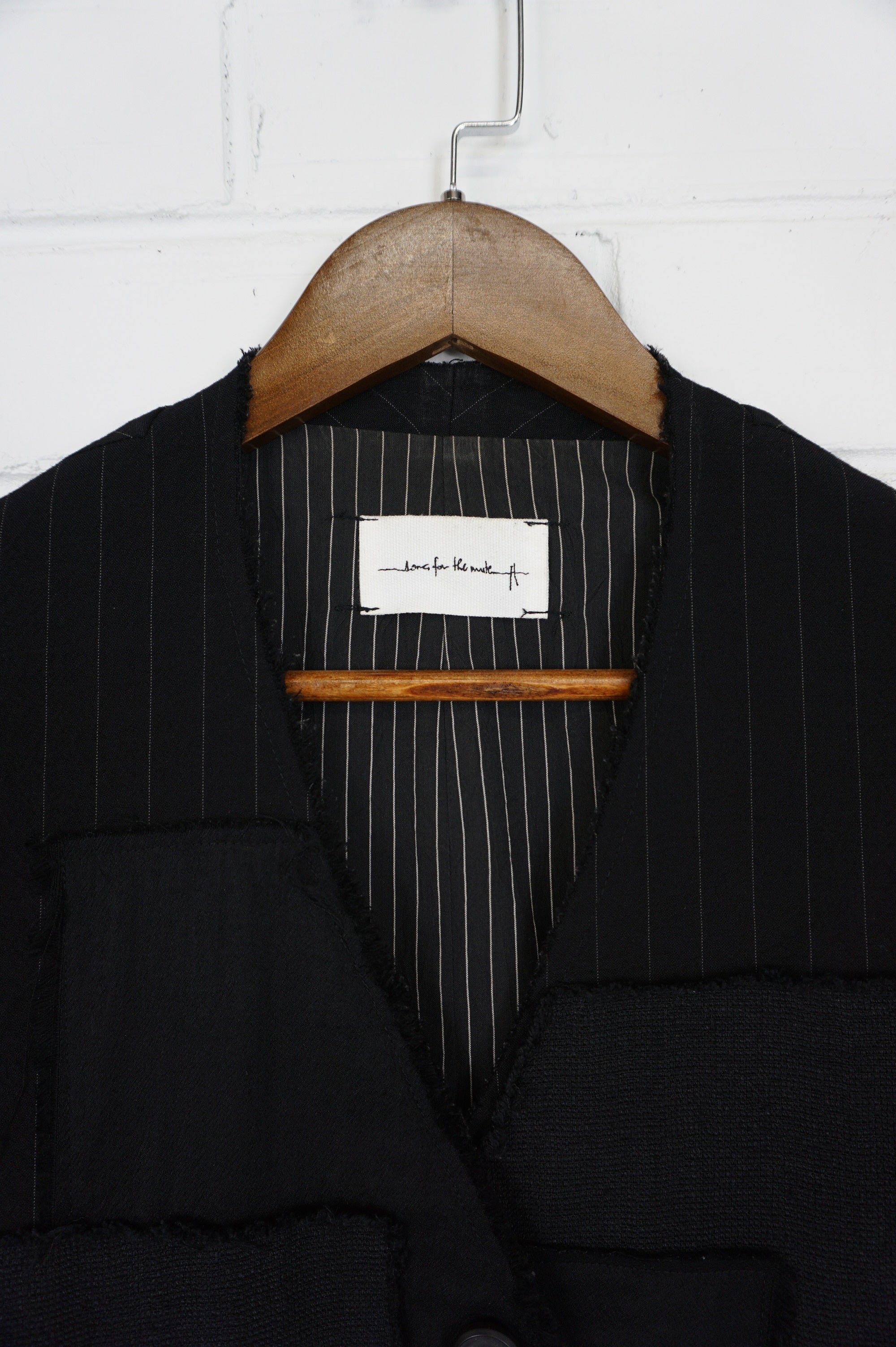 (S/M) SFTM SS16 Patchwork Waistcoat