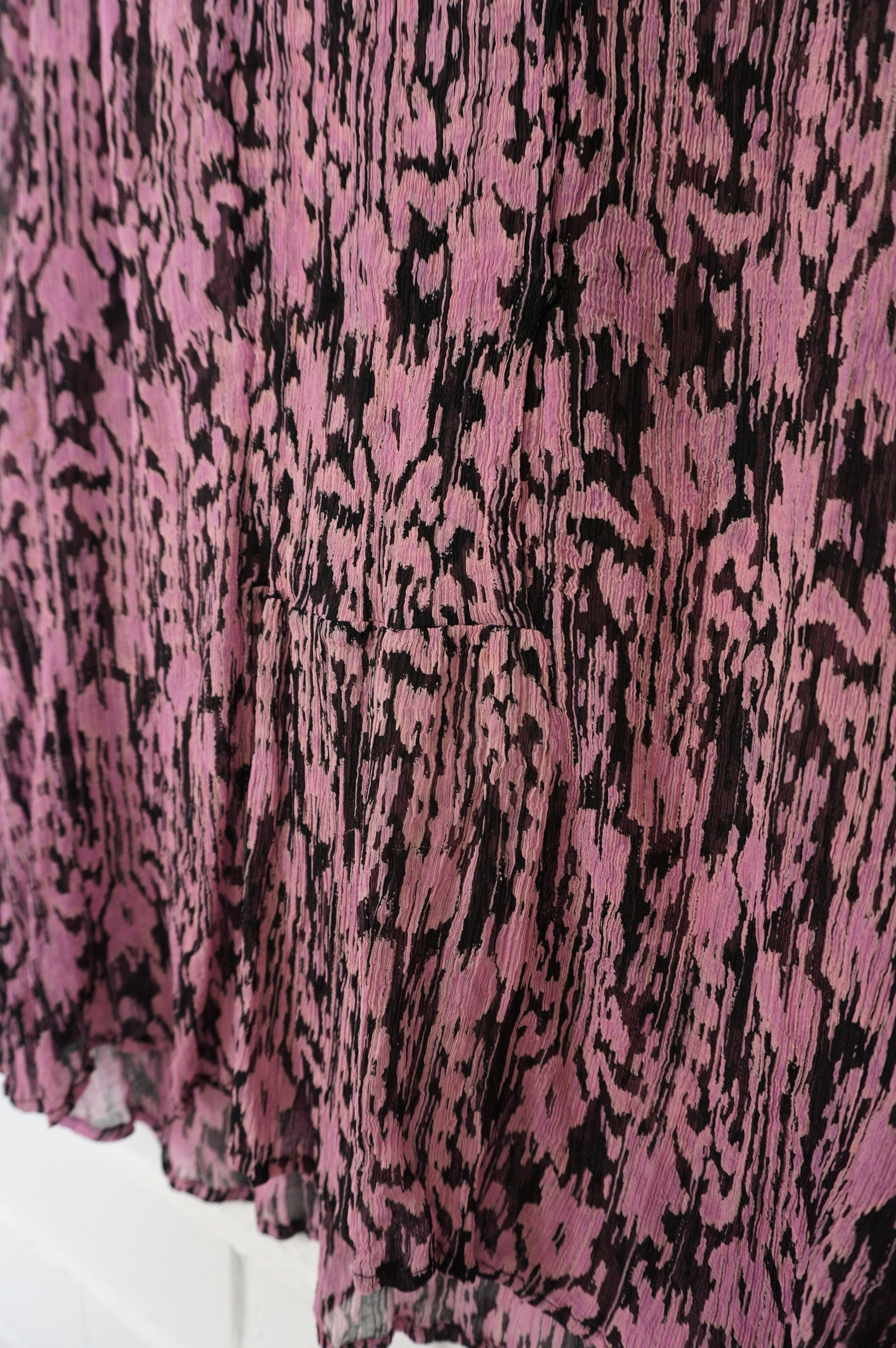 (S) ISABEL MARANT ETOILE Pink Silk Shirt
