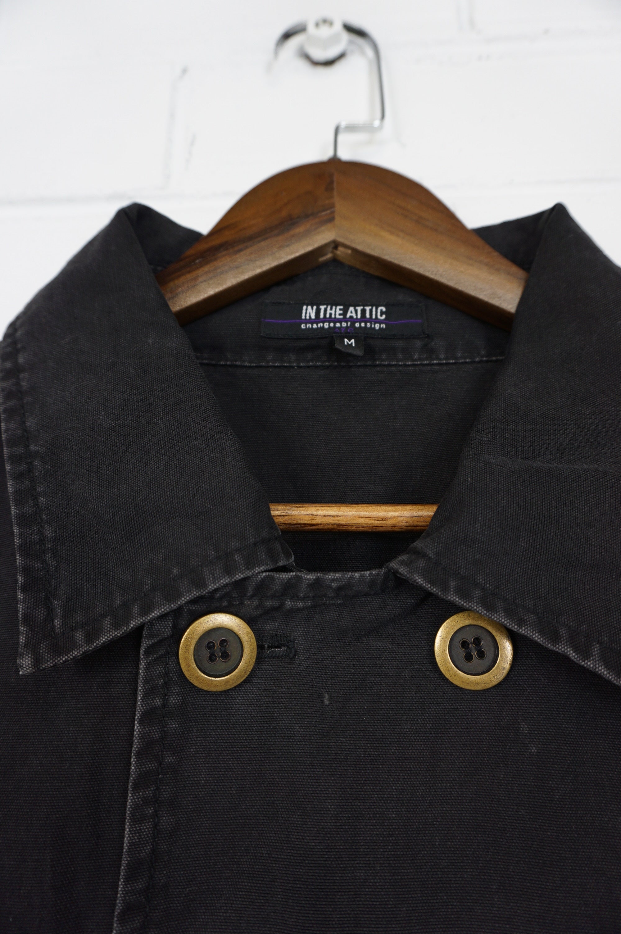 (M/L) IN THE ATTIC Double Breasted Multi Buttons Jacket