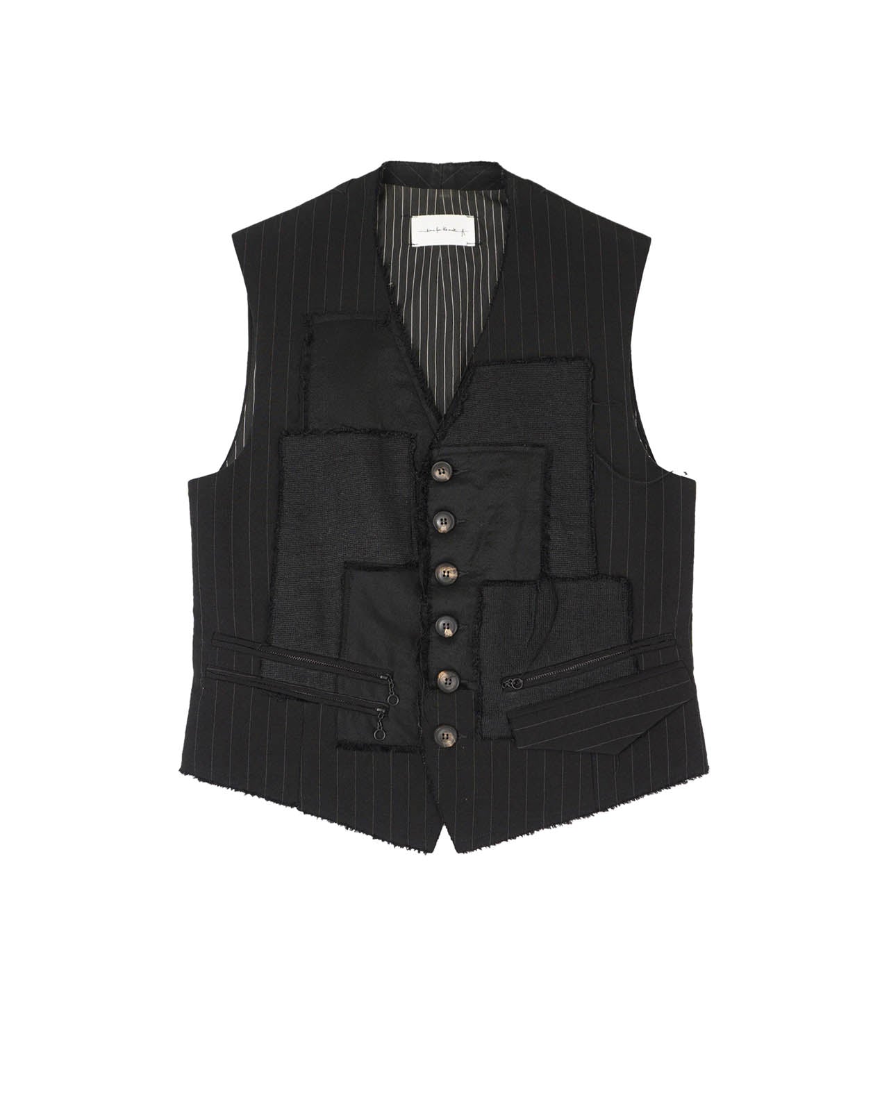 (S/M) SFTM SS16 Patchwork Waistcoat