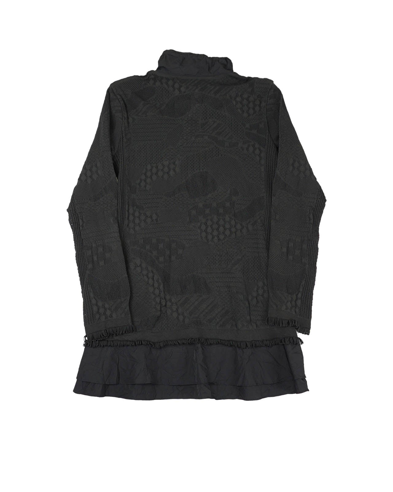 (S/M) HIROKO BIS Black Zipped Dress