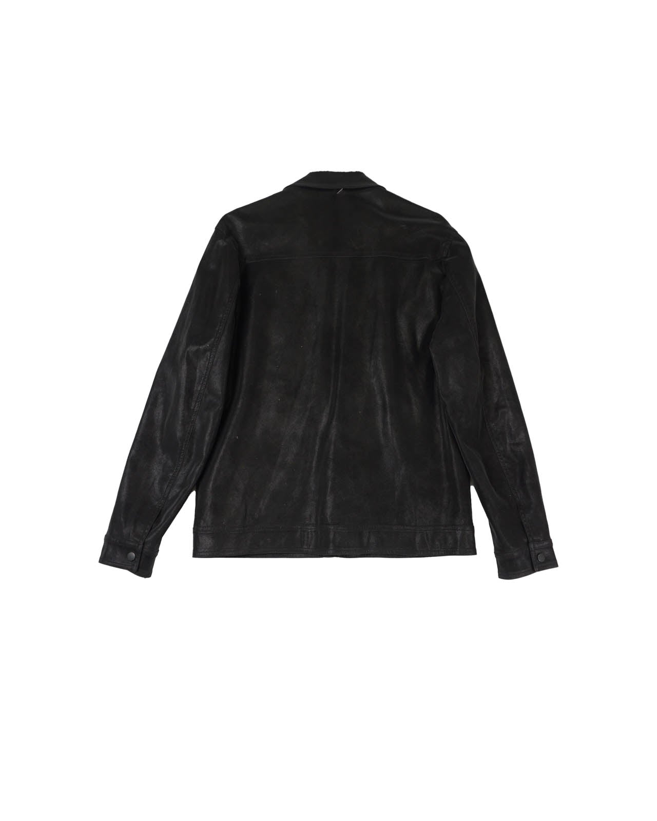 (L/XL) CORRECT Waxed Black Jacket