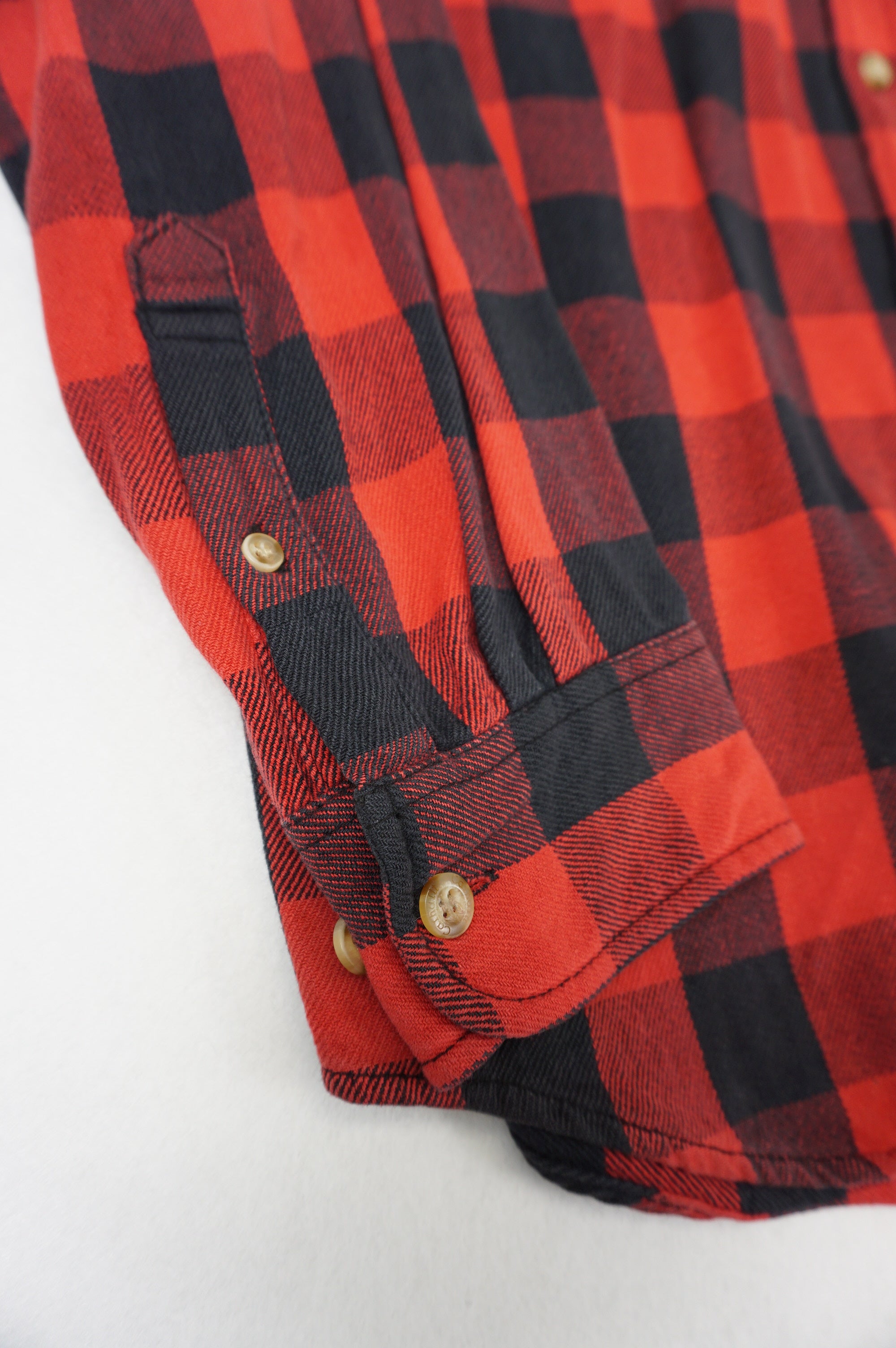 (L/XL) CARHARTT Red Checkered Shirt 90s