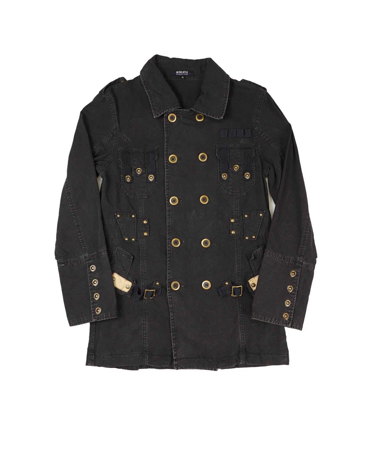 (M/L) IN THE ATTIC Double Breasted Multi Buttons Jacket