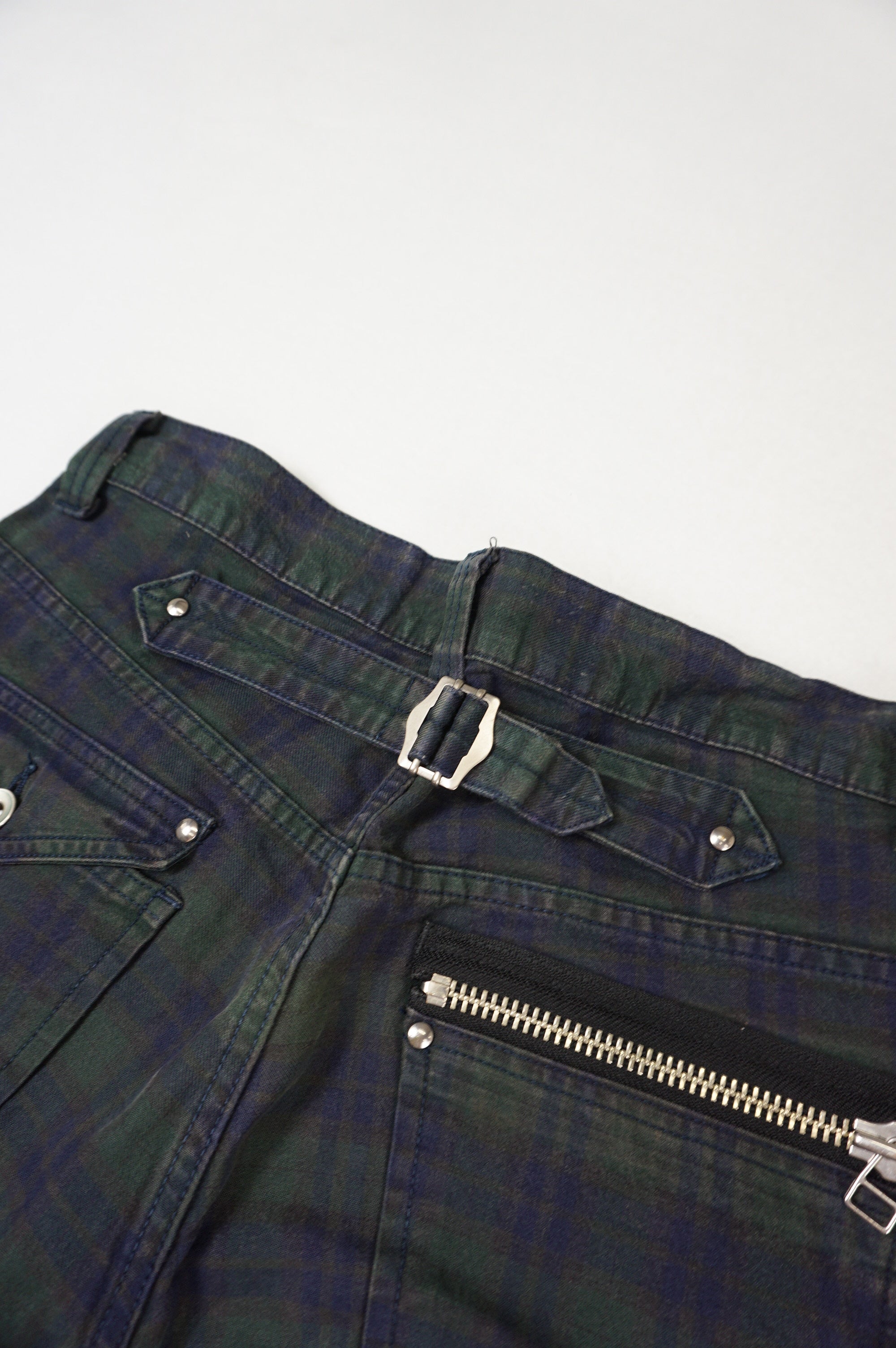 (32") Green/ Purple Plaid Pants