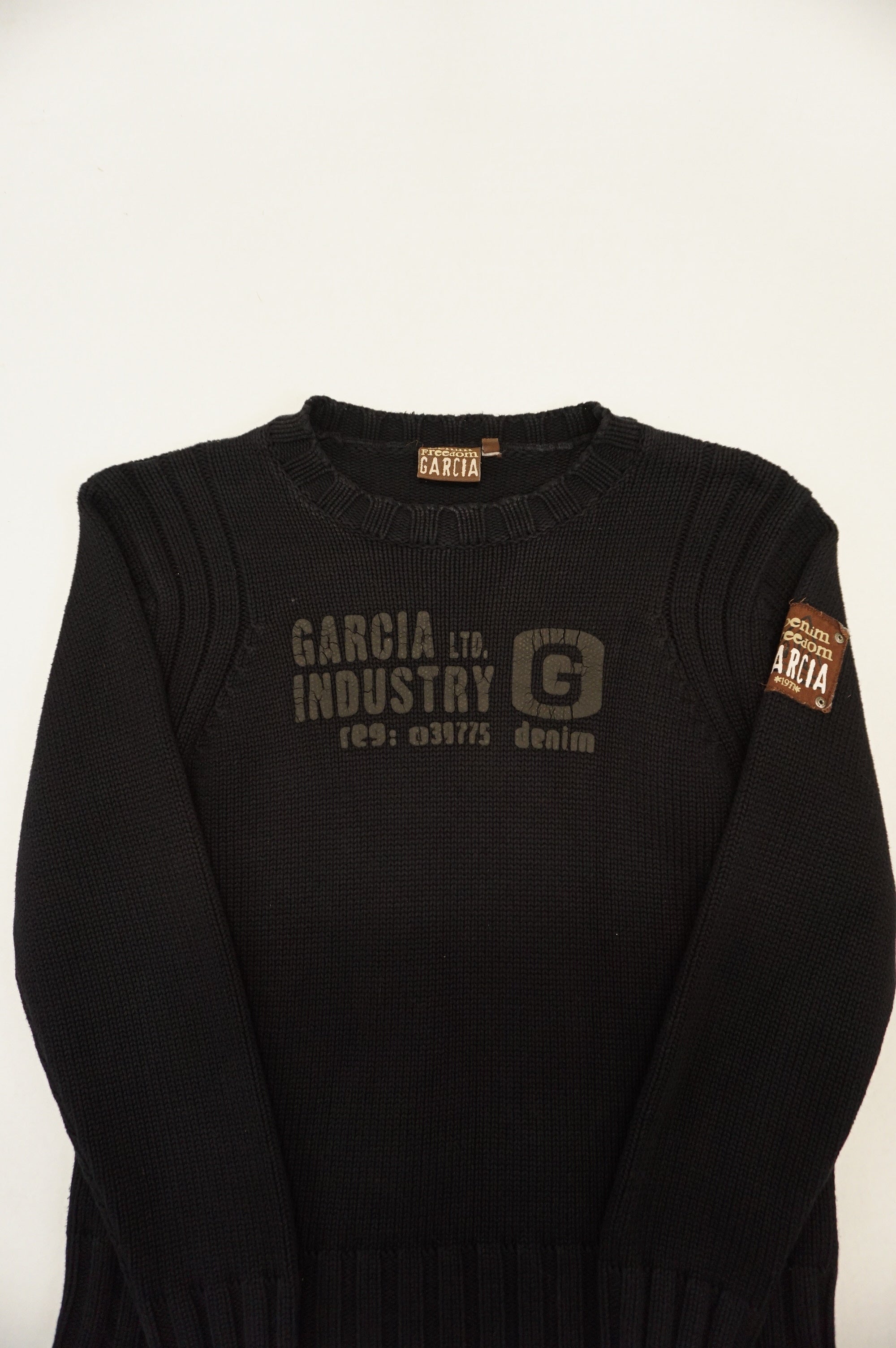 (S/M) GARCIA Vintage Italian Heavy Knit Sweater