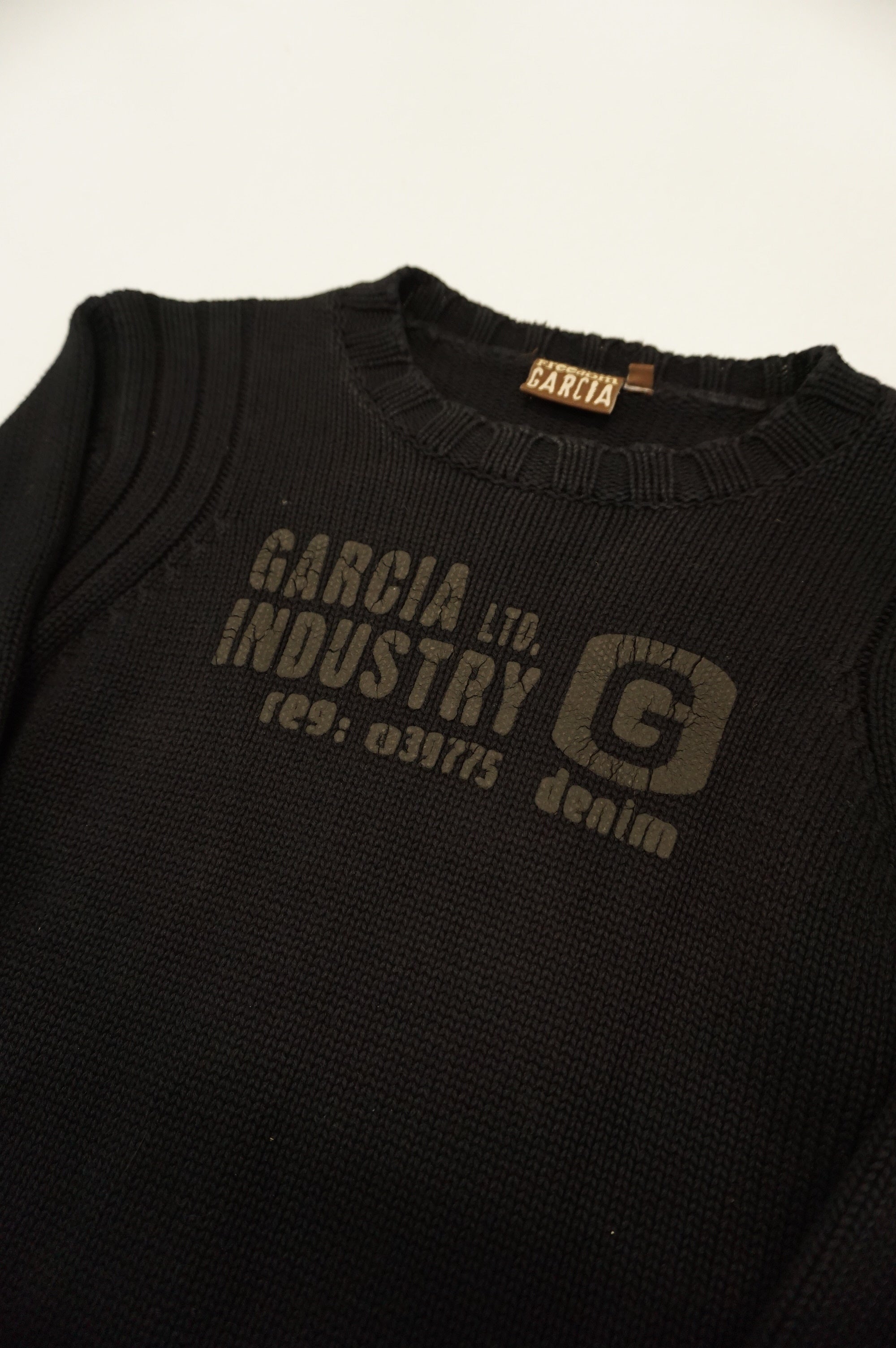 (S/M) GARCIA Vintage Italian Heavy Knit Sweater