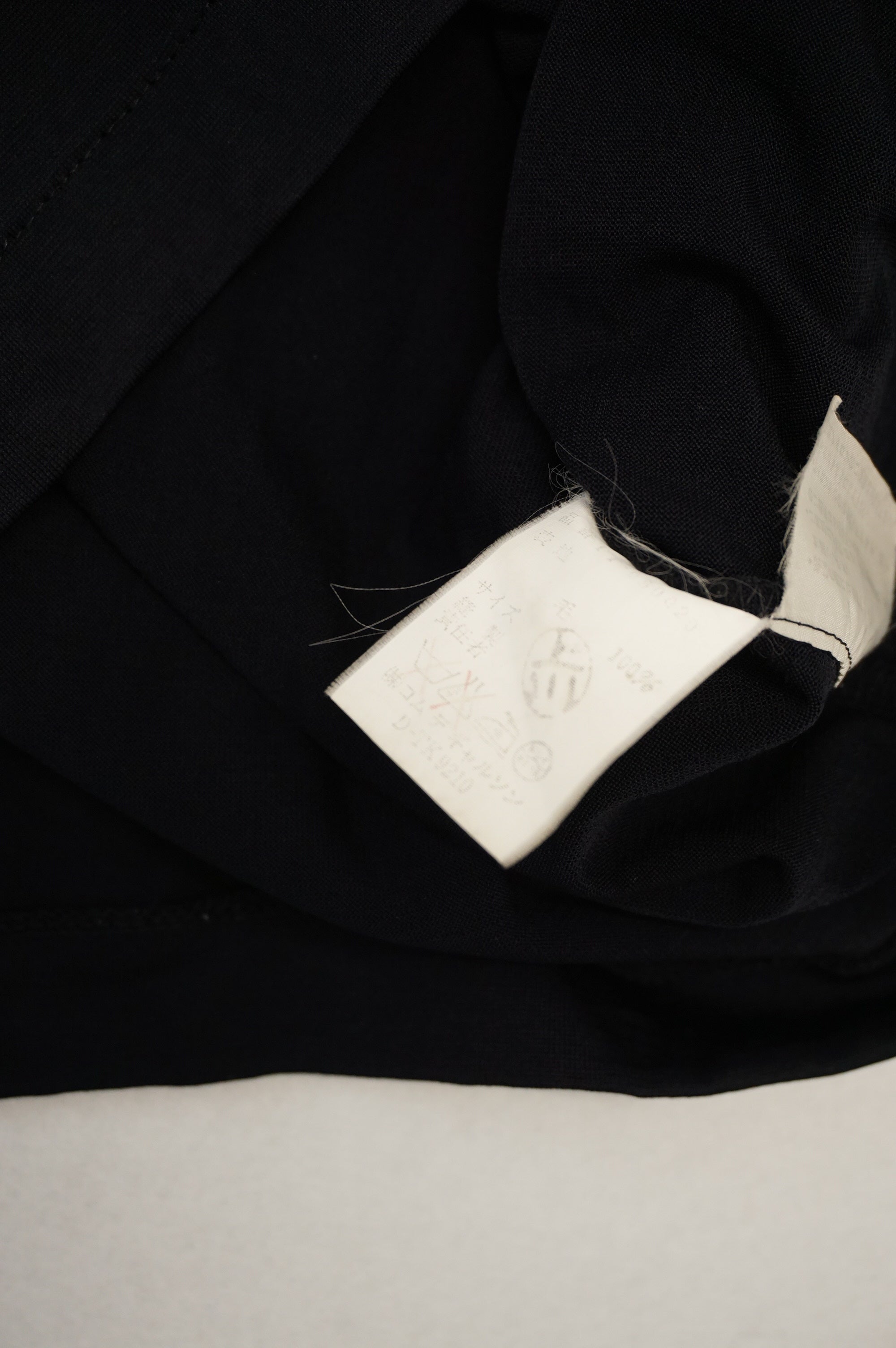 (M/L) COMME DES GARCONS TRICOT Embellished Black Long Sleeve c.00's