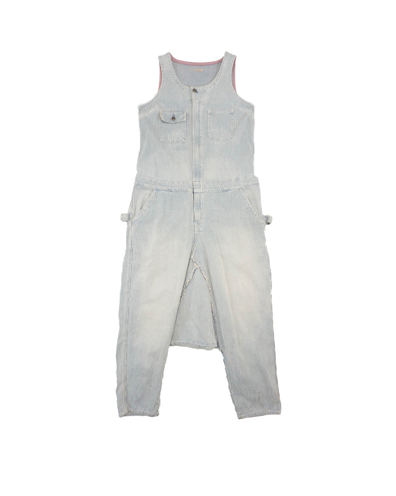 KAPITAL Washed Hickory Denim Overall