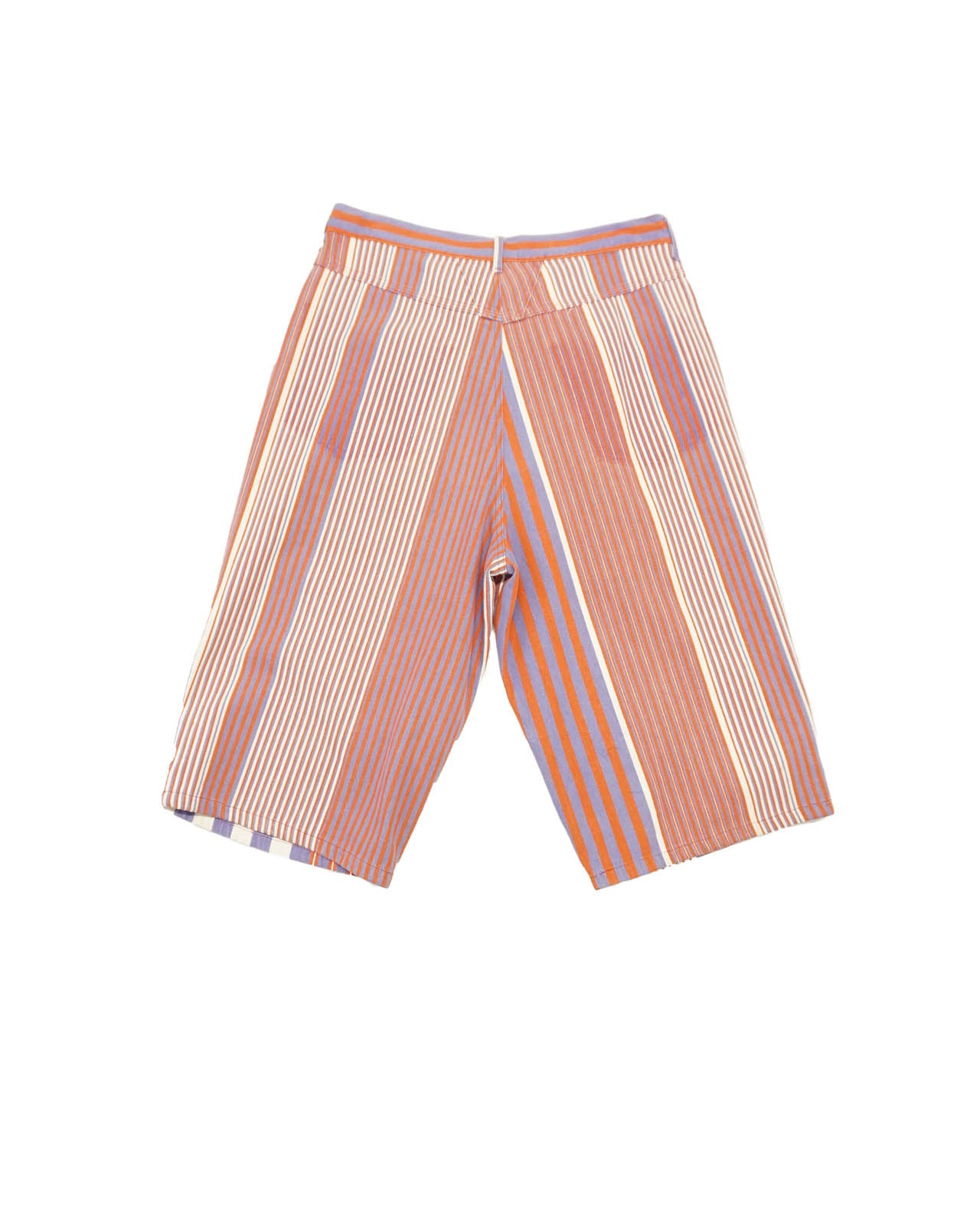 (32") GIRBAUD Vibrant Pinstripe Shorts c.Late 90's