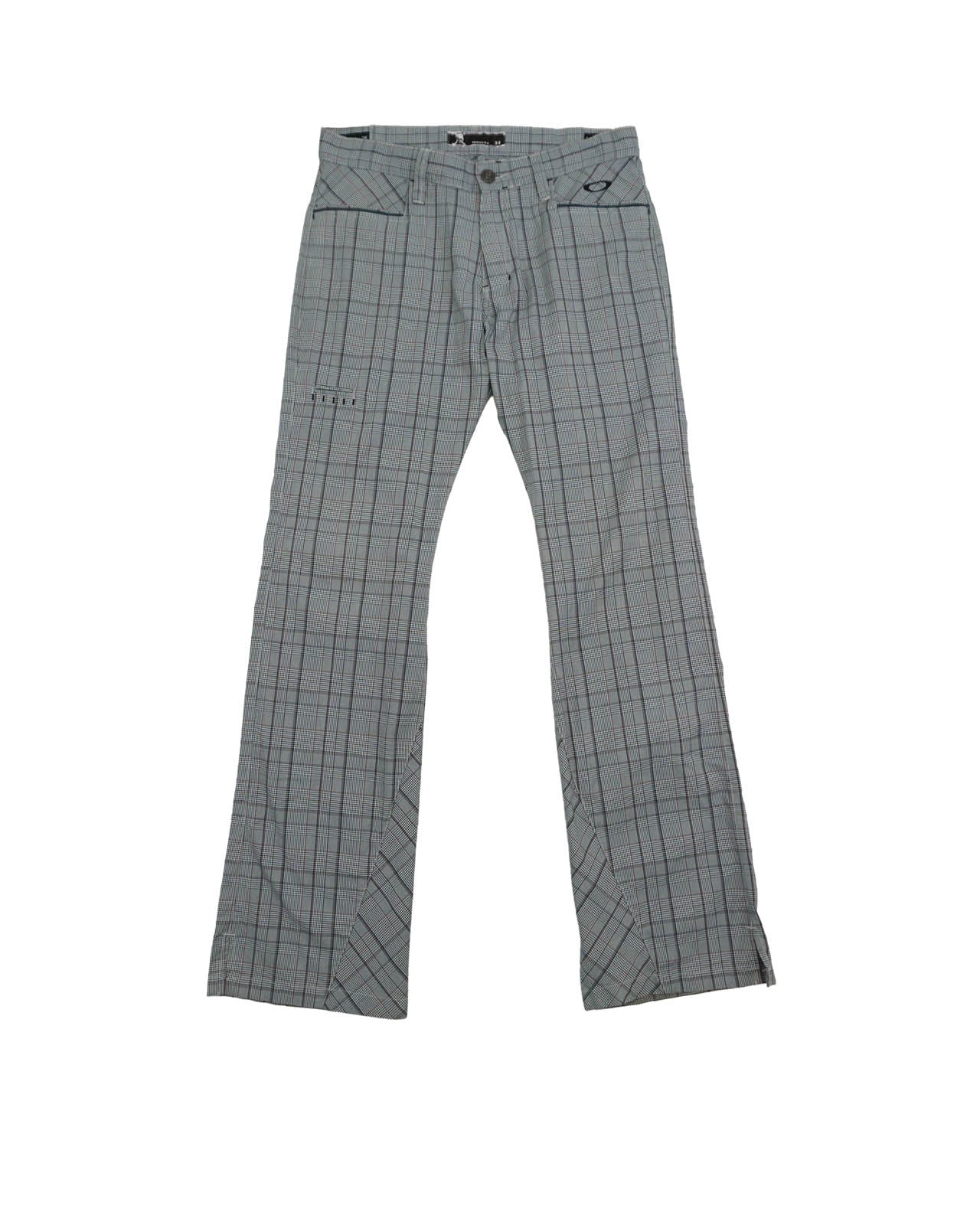 (32") OAKLEY MINT PLAID PANTS