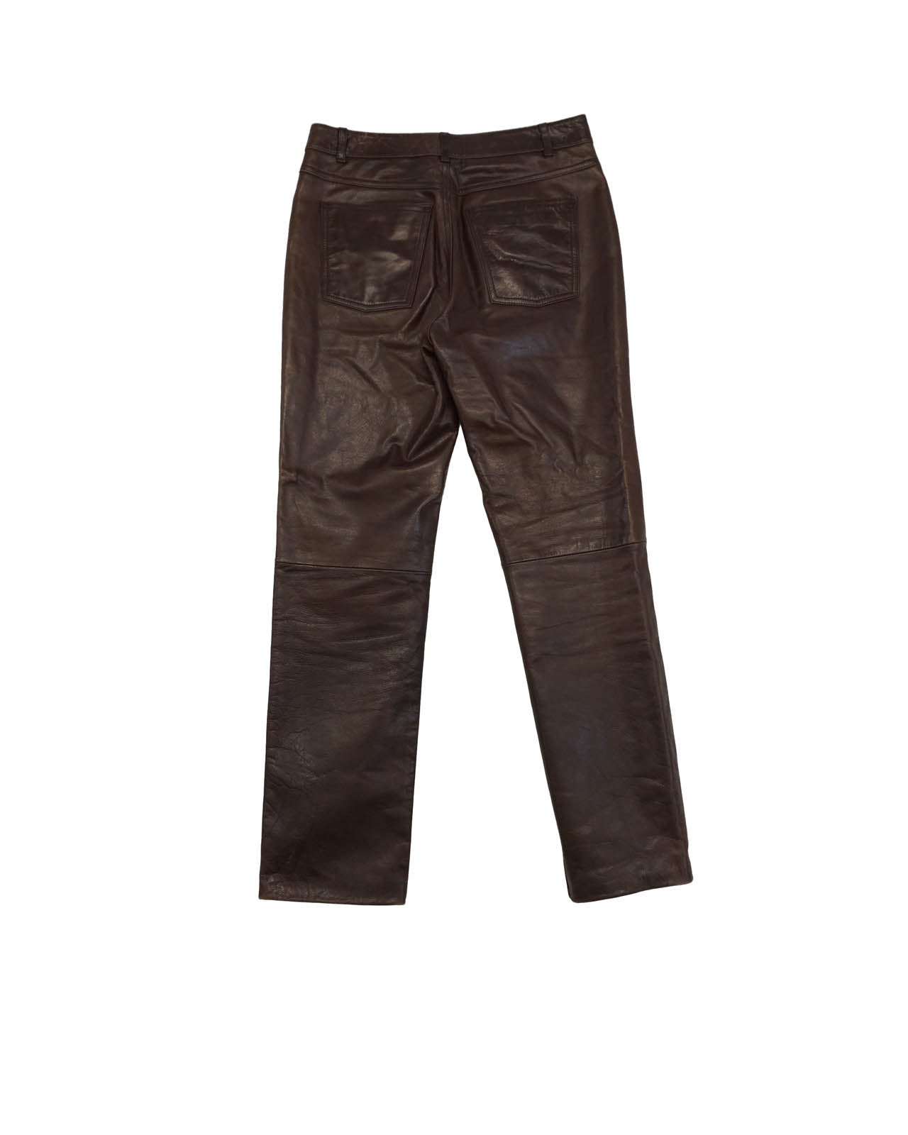 (29") RIGHT ON Warm Brown Cowhide Pants