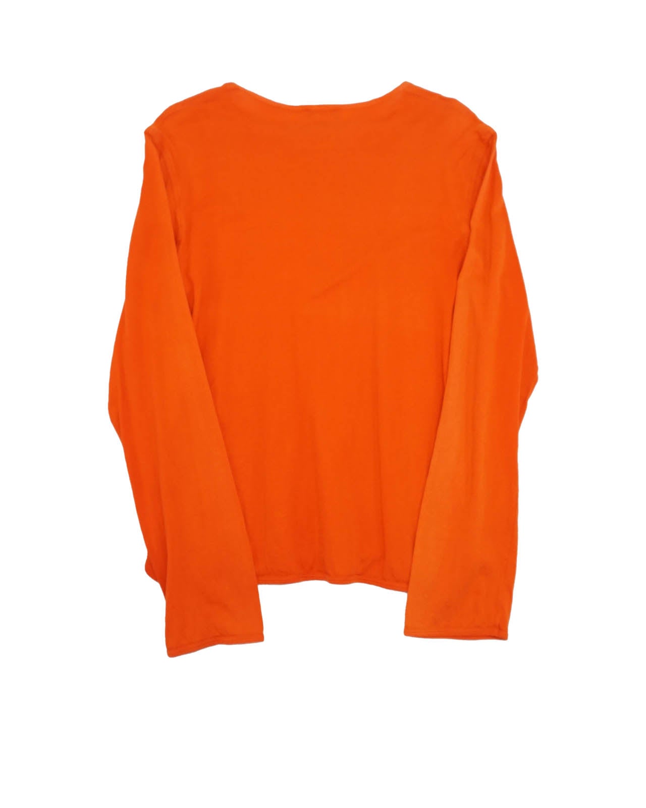 (M) A.P.C Rue De Fleurus 2005 Orange Long Sleeve
