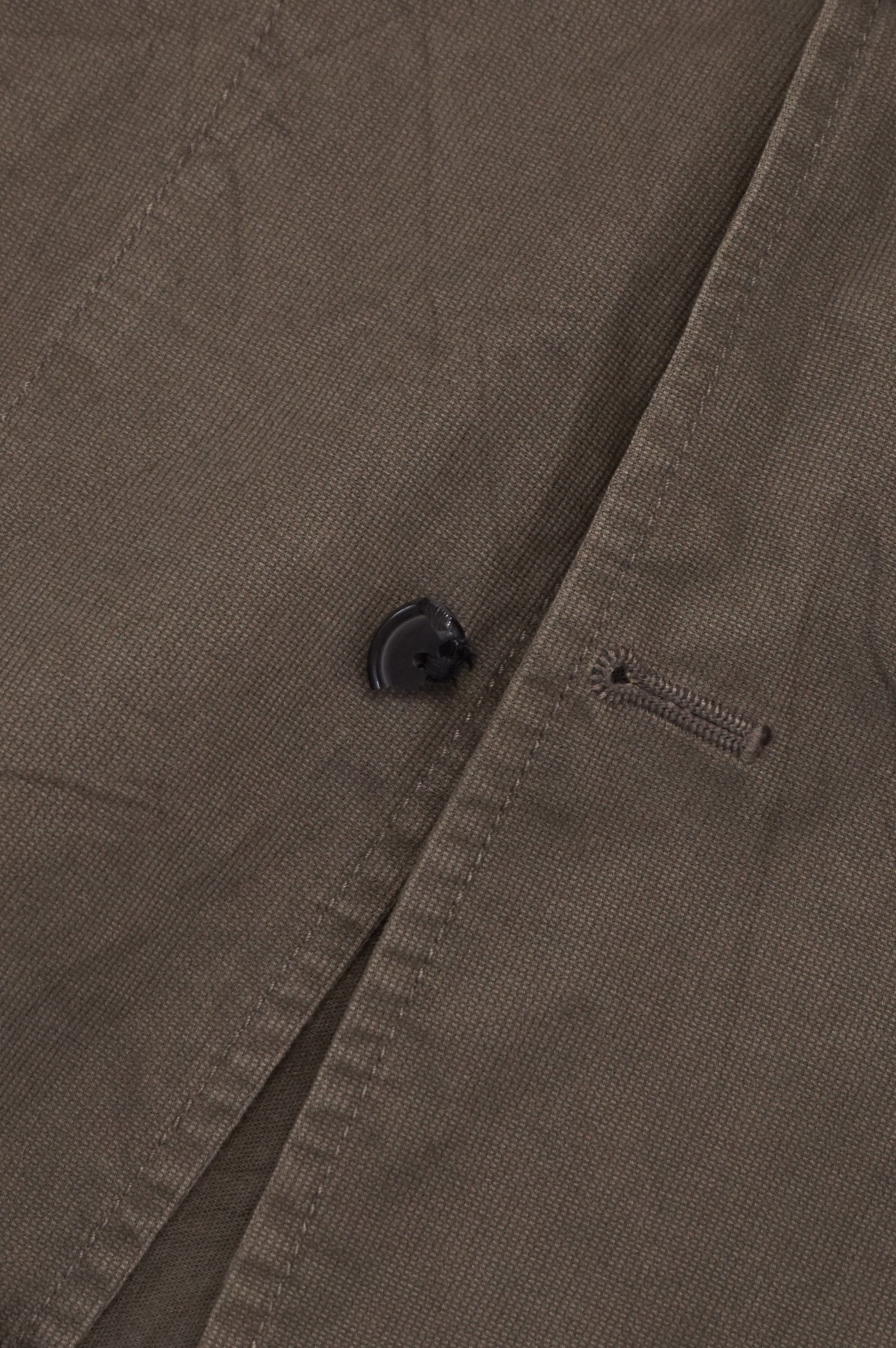 (L) UNIQLO Vintage-wash Cotton Work Blazer