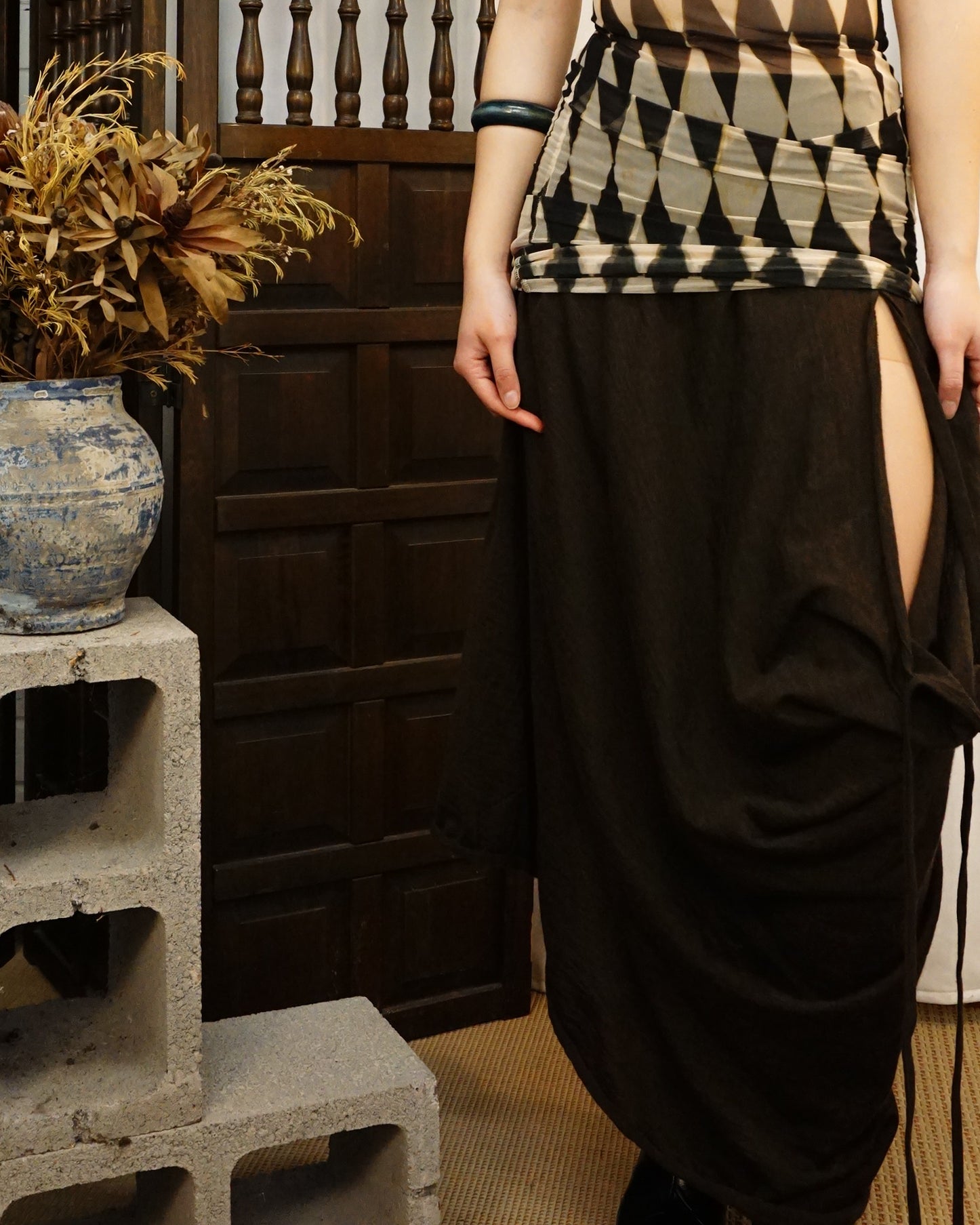 YOHJI YAMAMOTO Y's Wrap/Tie Skirt/Dress