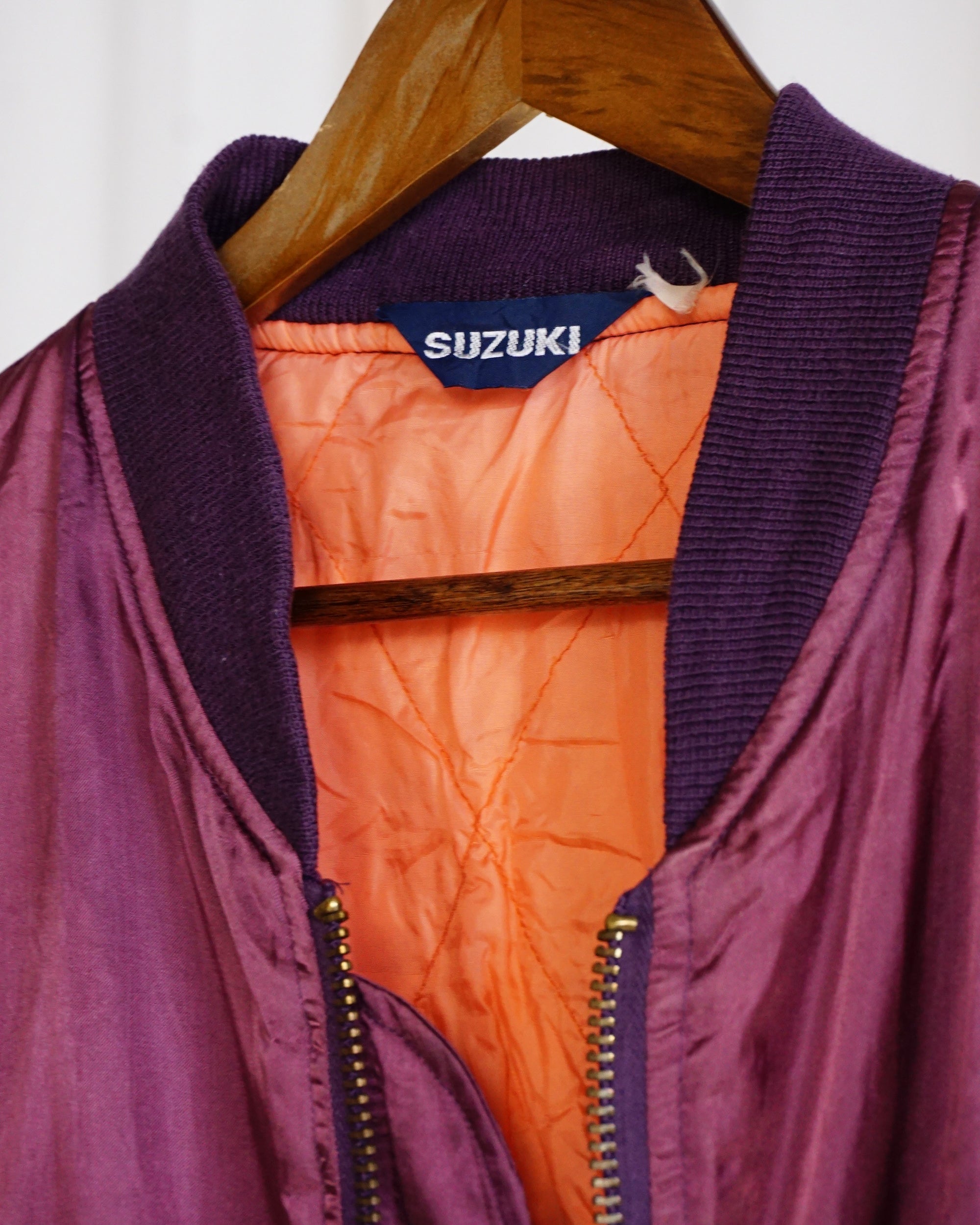 SUZUKI Purple MA-1 Bomber