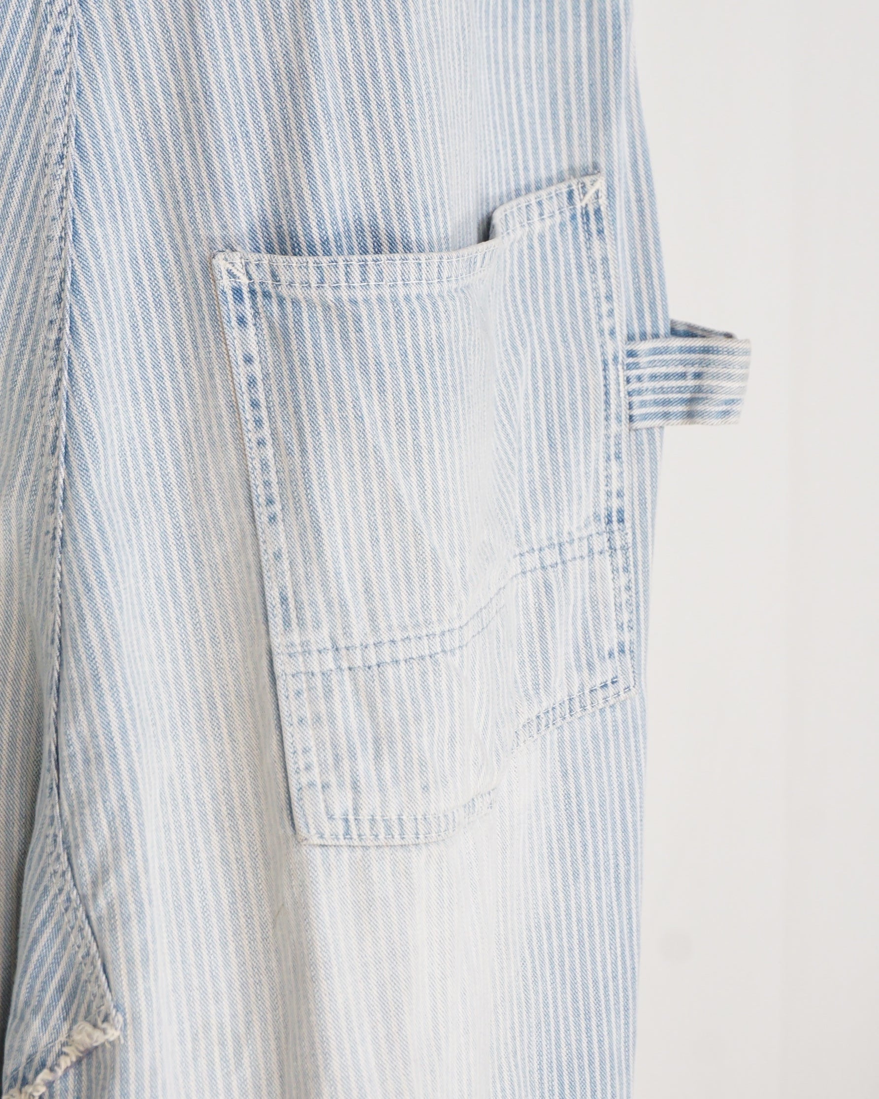 KAPITAL Washed Hickory Denim Overall