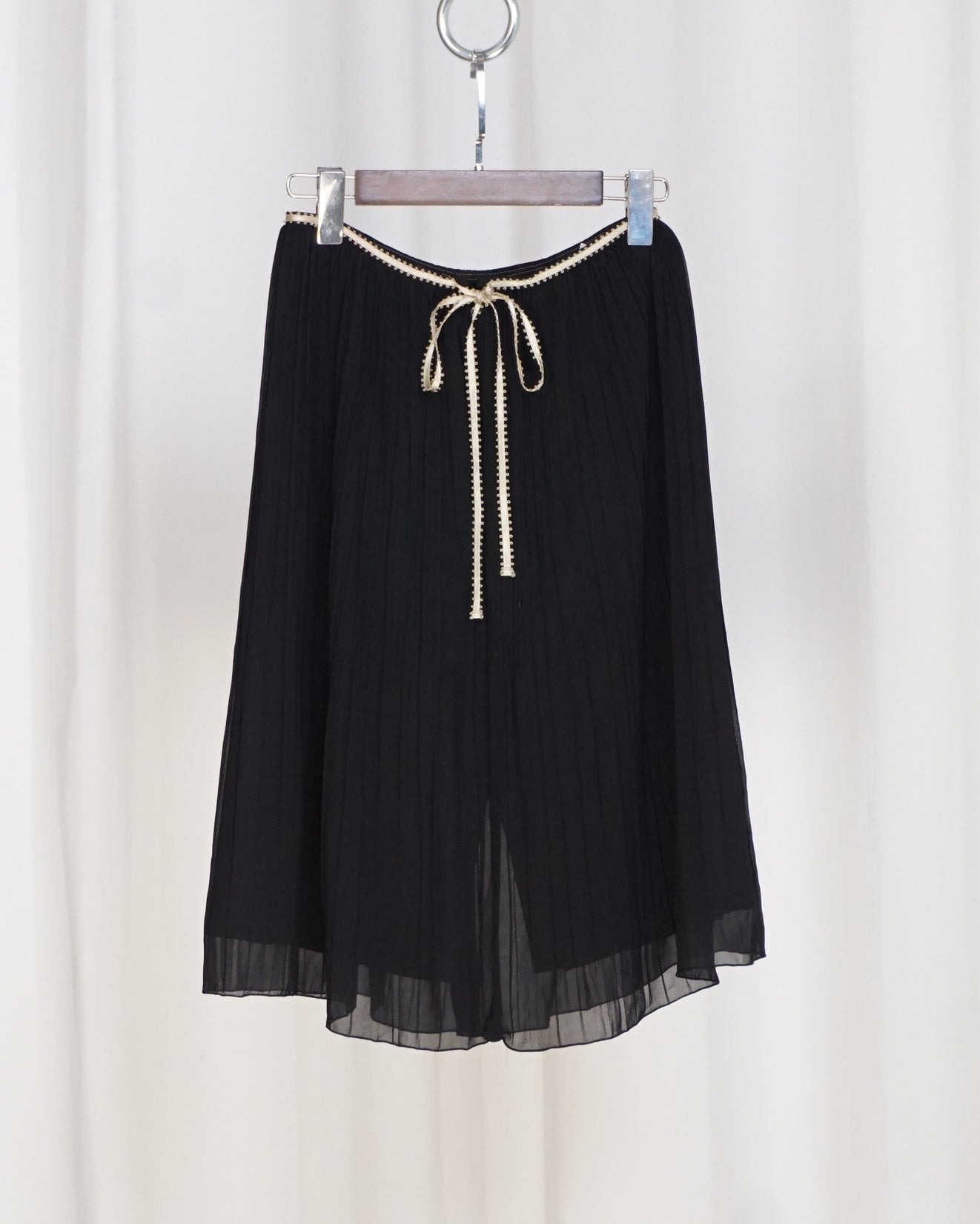Midi Skirt w/ Mini Pleats