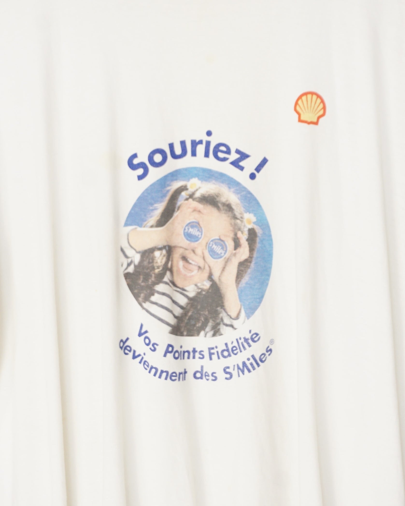 SHELL French Vintage 90s Tee - alternate view