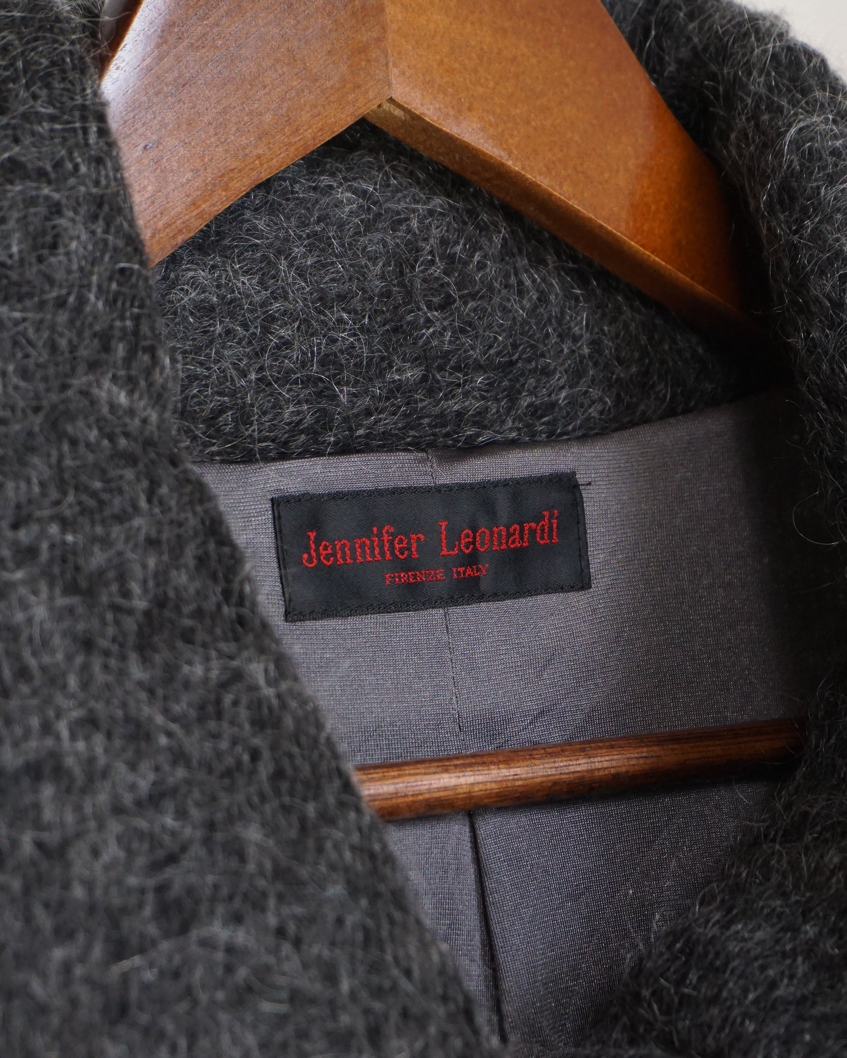 JENNIFER LEONARDI 31% Mohair 30% Wool Jacket