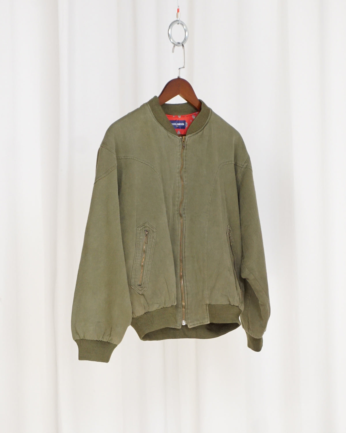 FREELANCER Green Cotton Jacket