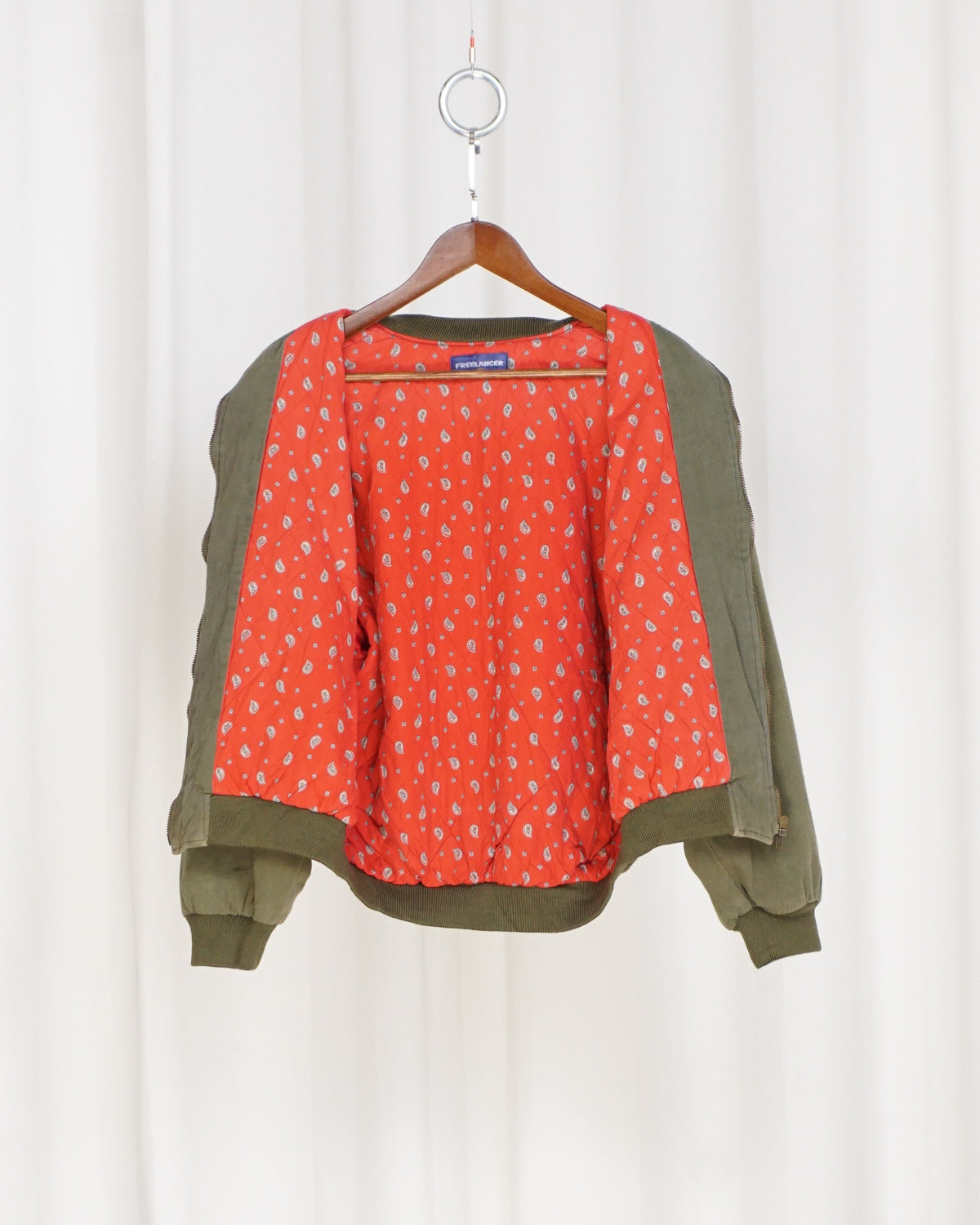FREELANCER Green Cotton Jacket