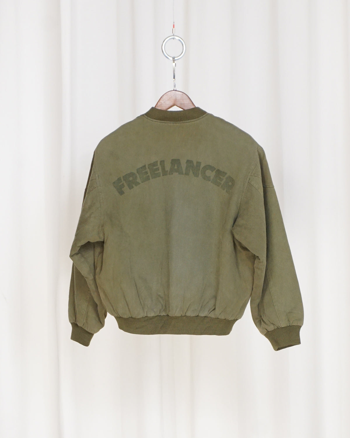 FREELANCER Green Cotton Jacket