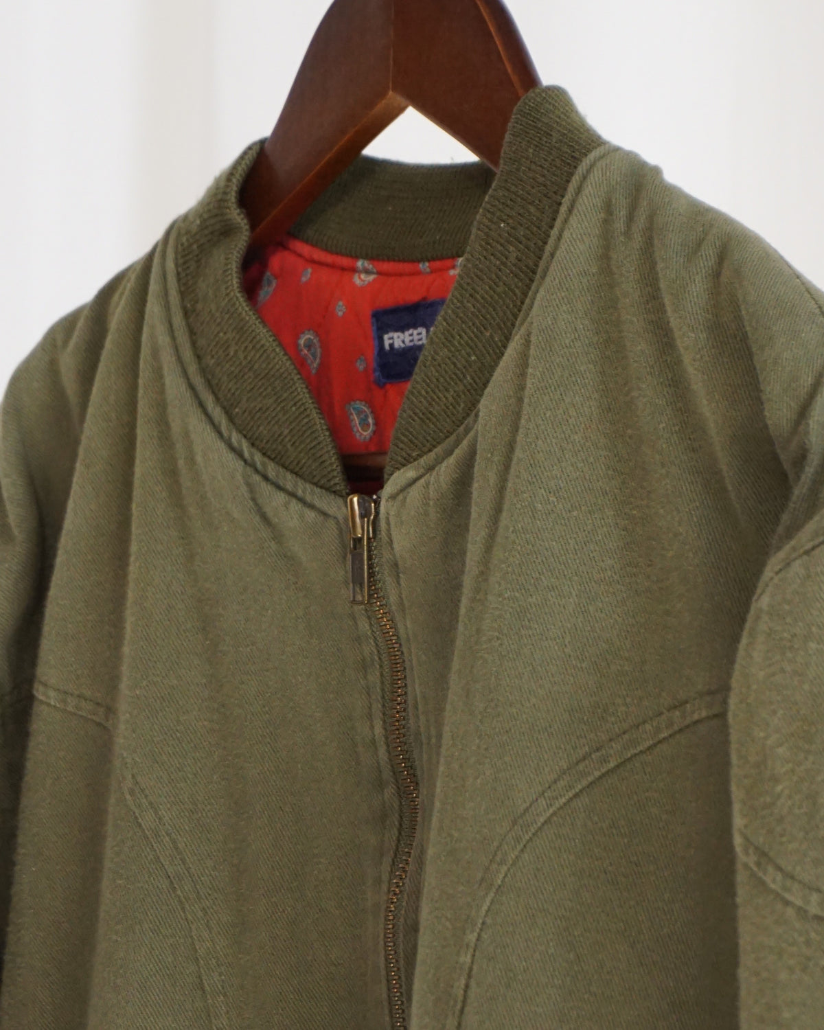 FREELANCER Green Cotton Jacket