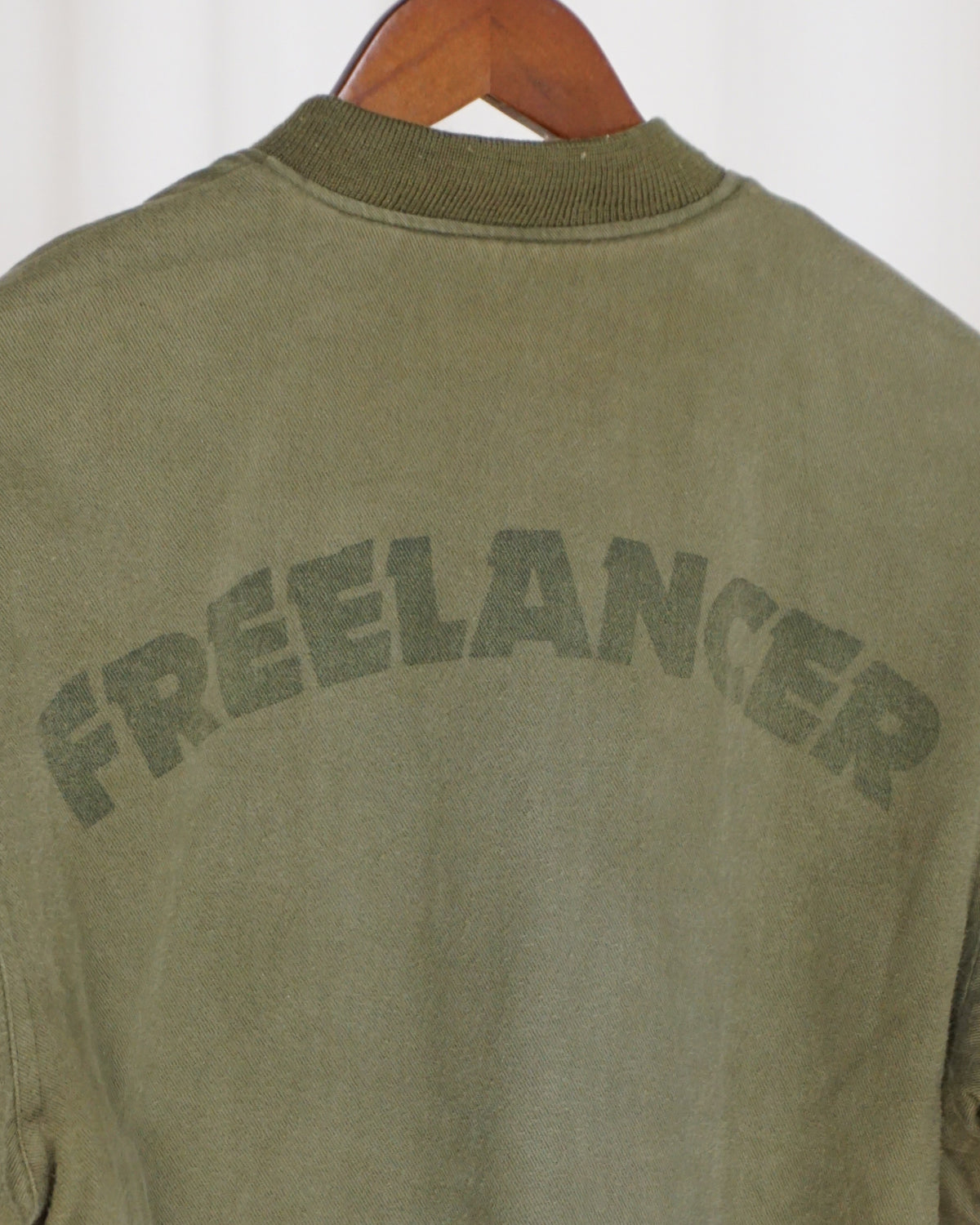FREELANCER Green Cotton Jacket