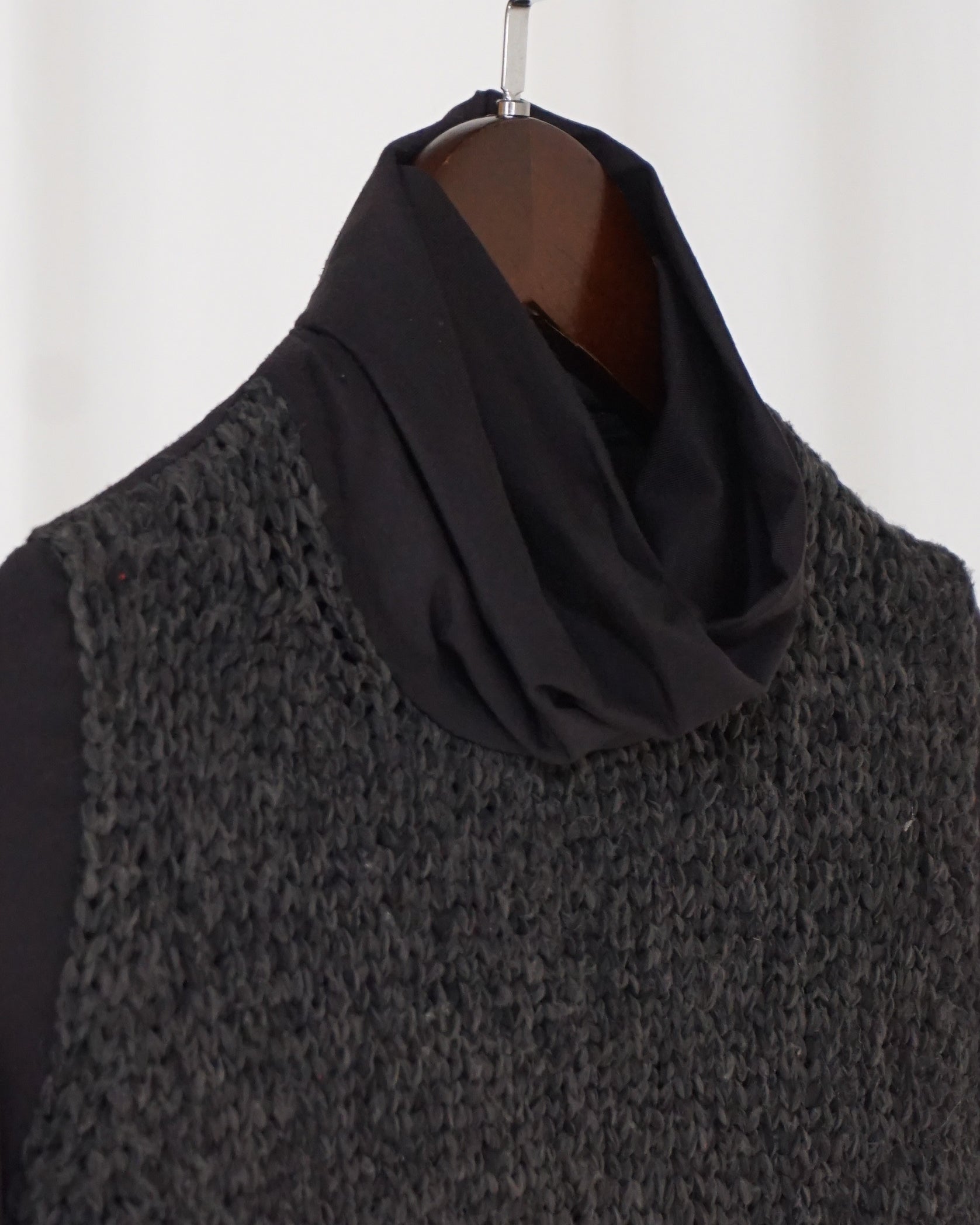 JEAN PAUL GAULTIER Knit Hybrid Long Sleeve