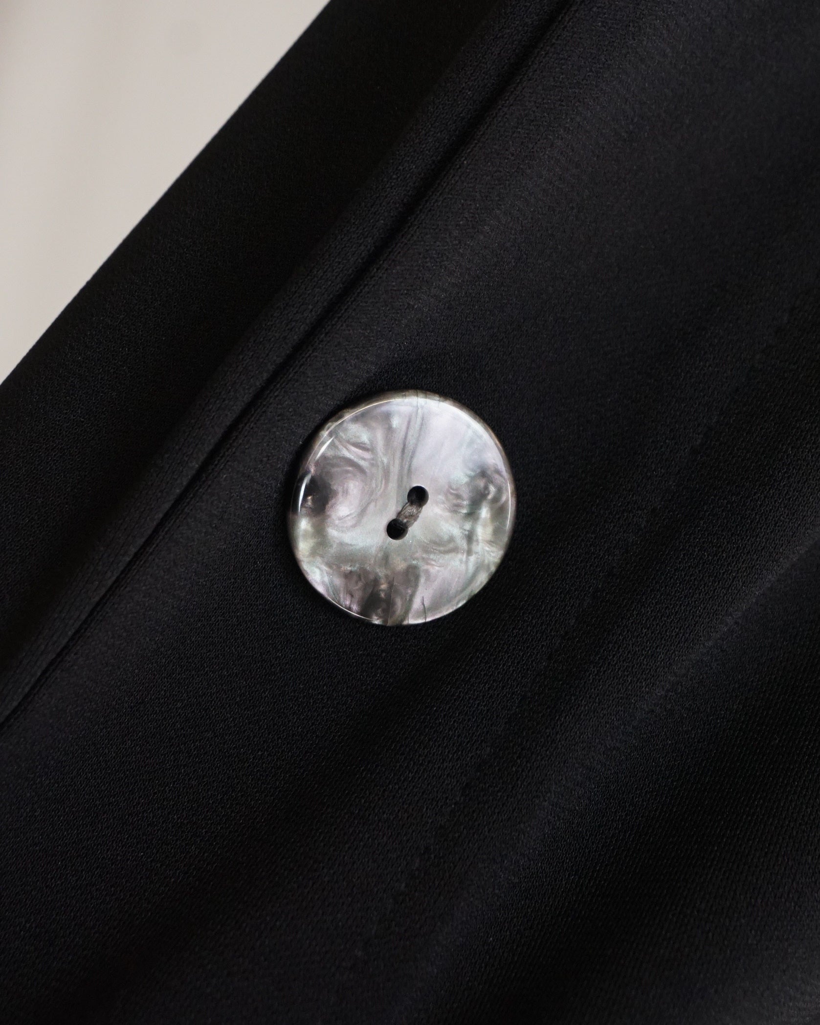 Koibito Misaki Black Side Buttons Pants