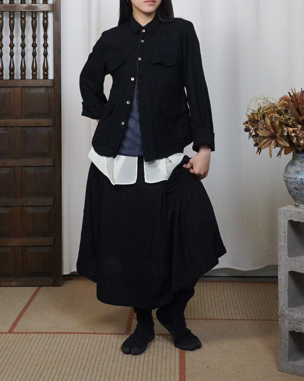 COMME DES GARCON AD1994 Wool Shirt - alternate view