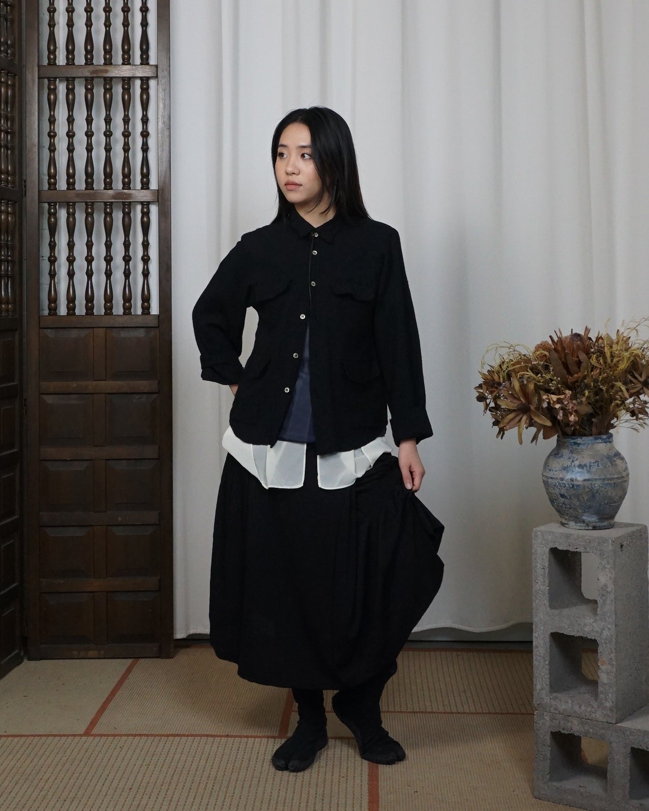 COMME DES GARCON AD1994 Wool Shirt