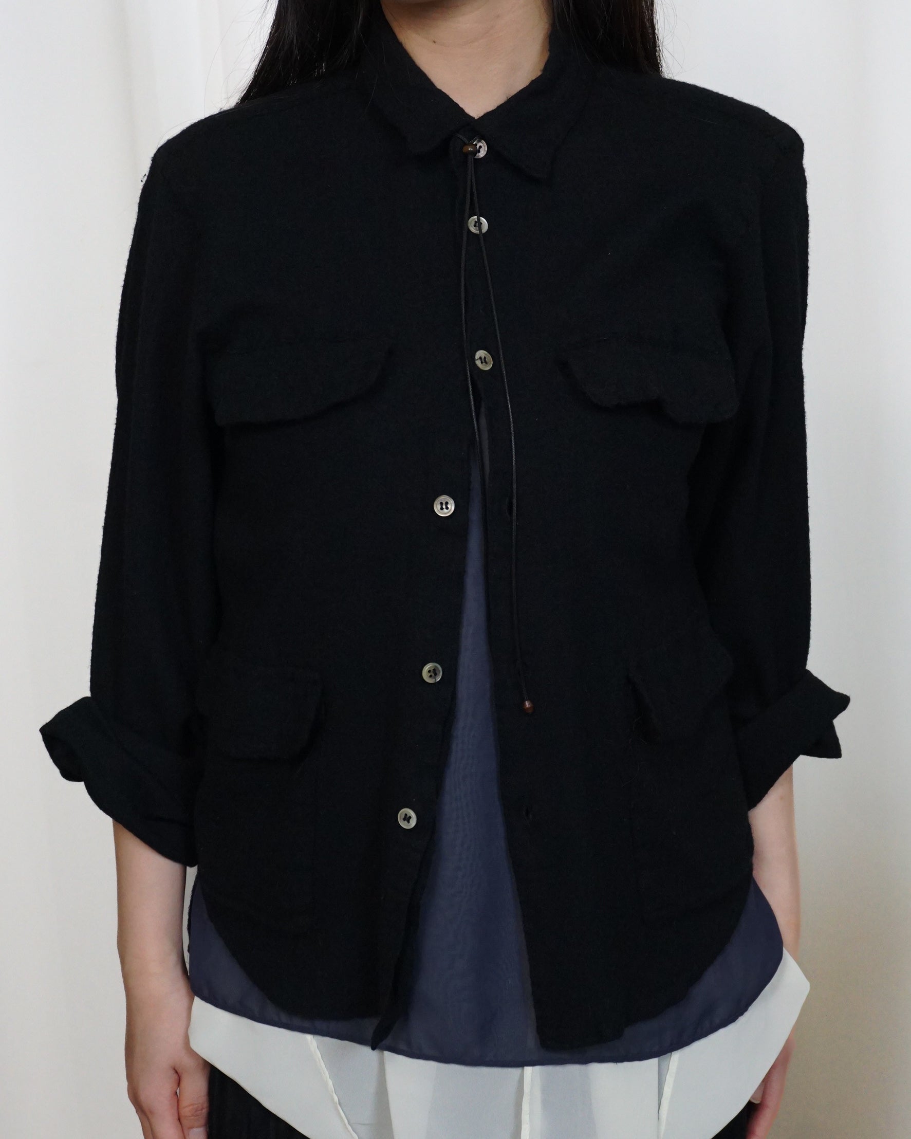 COMME DES GARCON AD1994 Wool Shirt